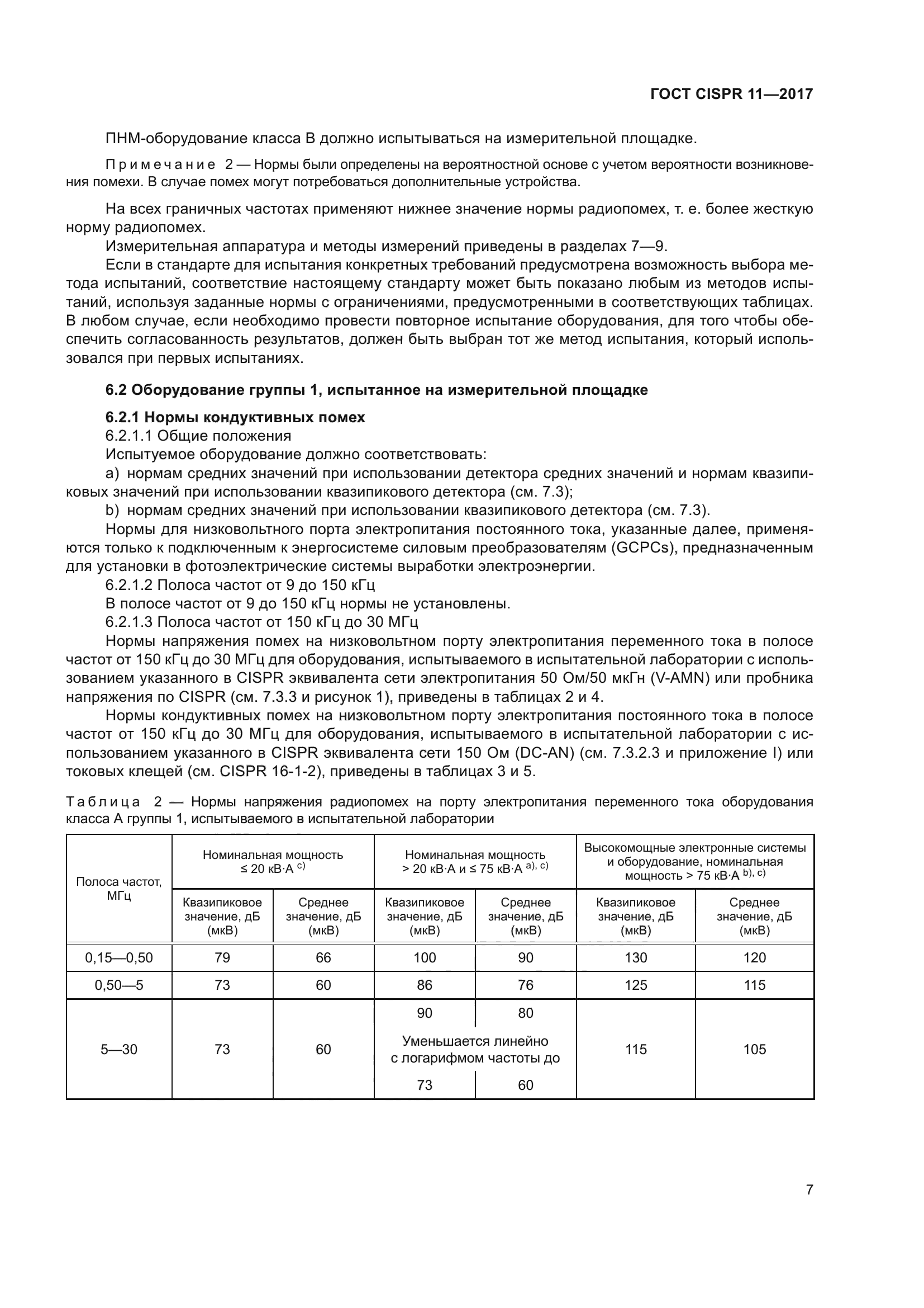 ГОСТ CISPR 11-2017