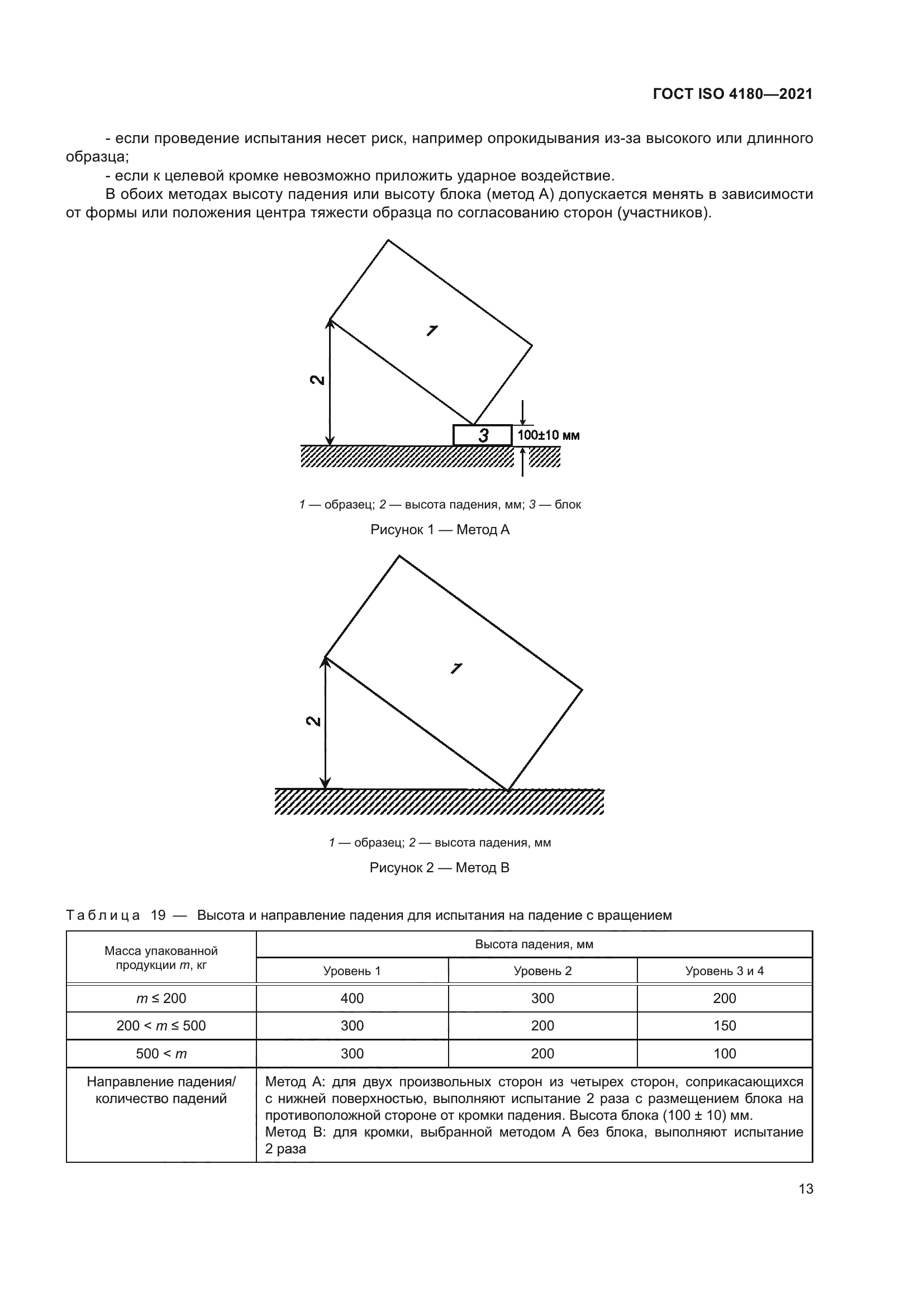 ГОСТ ISO 4180-2021