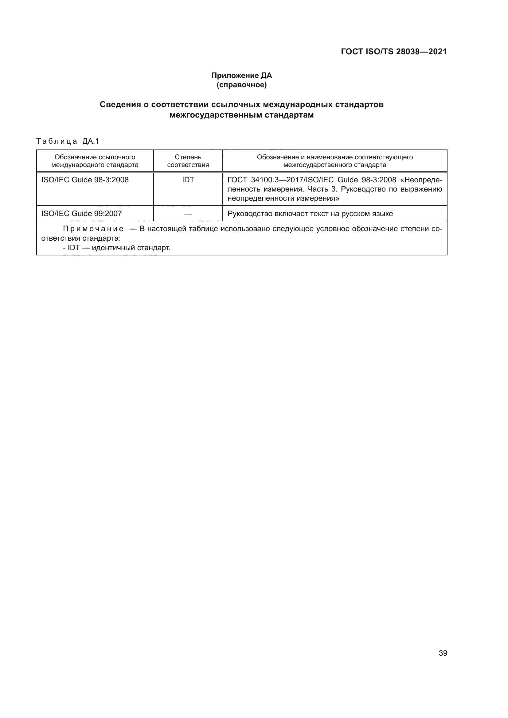 ГОСТ ISO/TS 28038-2021