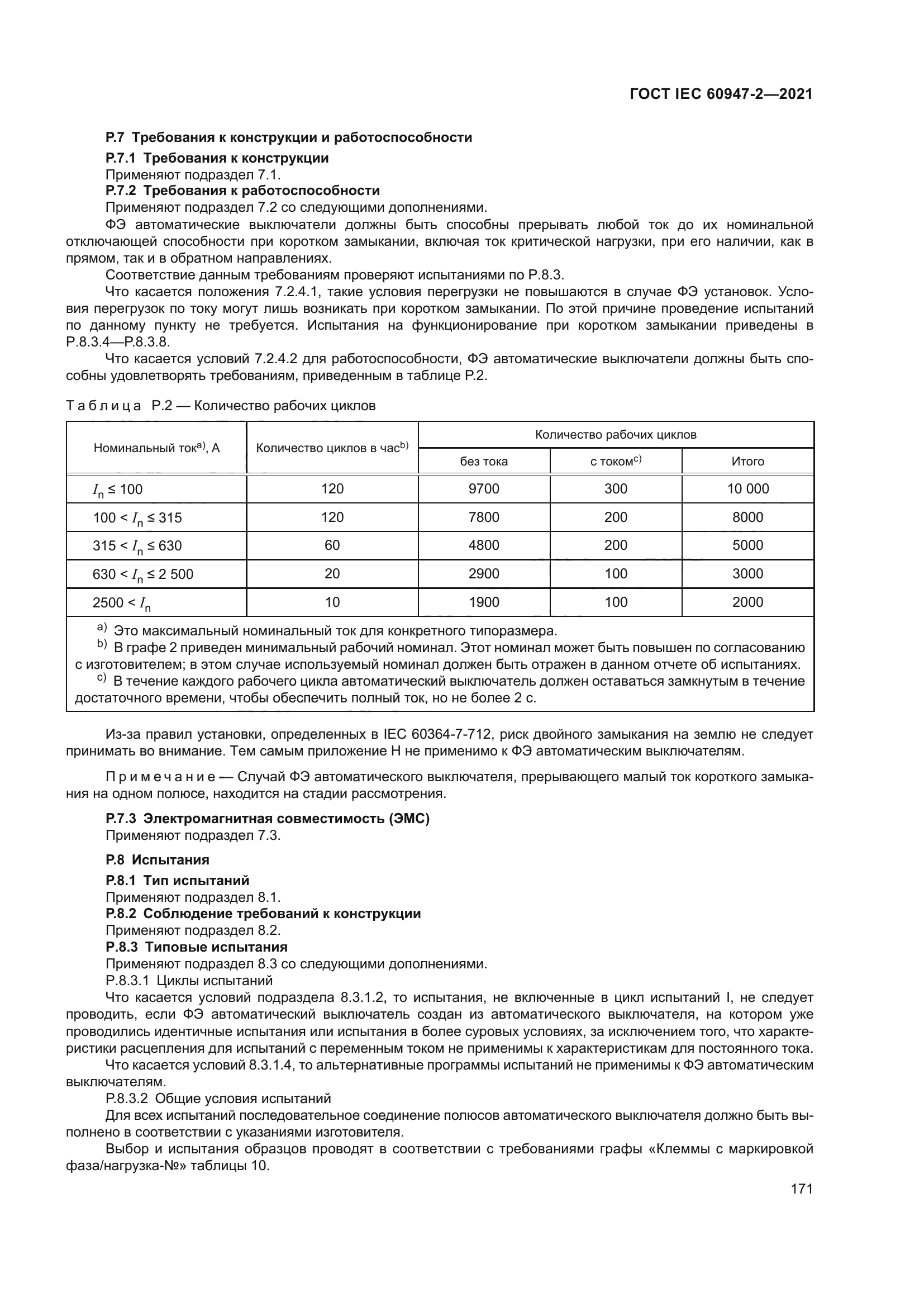 ГОСТ IEC 60947-2-2021