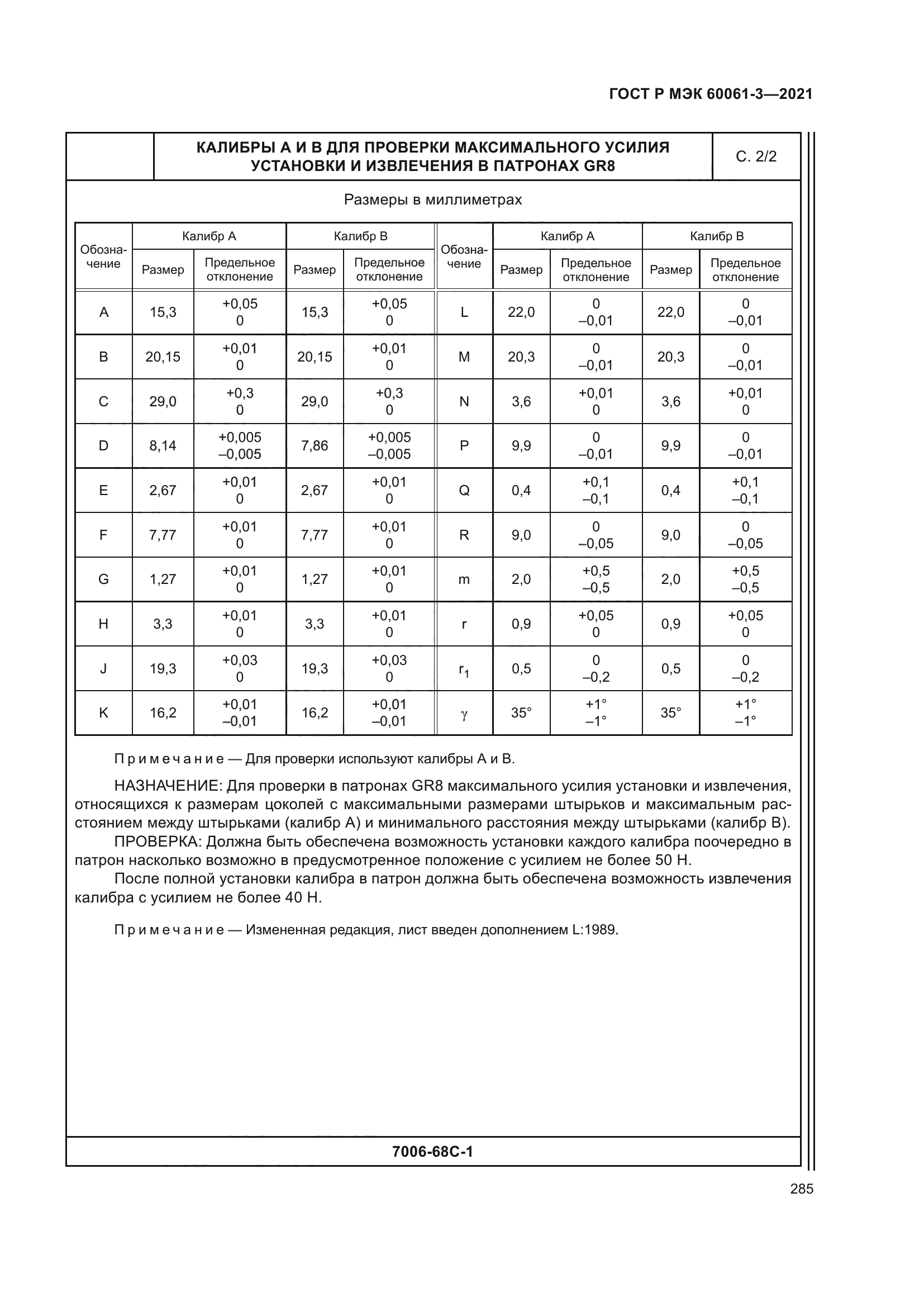 ГОСТ Р МЭК 60061-3-2021