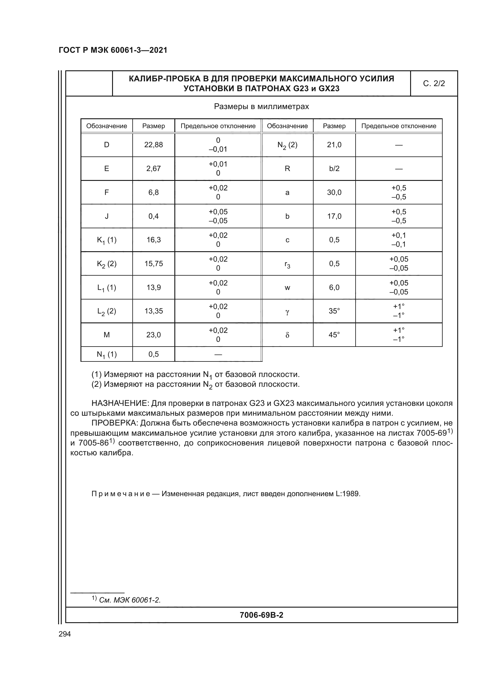 ГОСТ Р МЭК 60061-3-2021