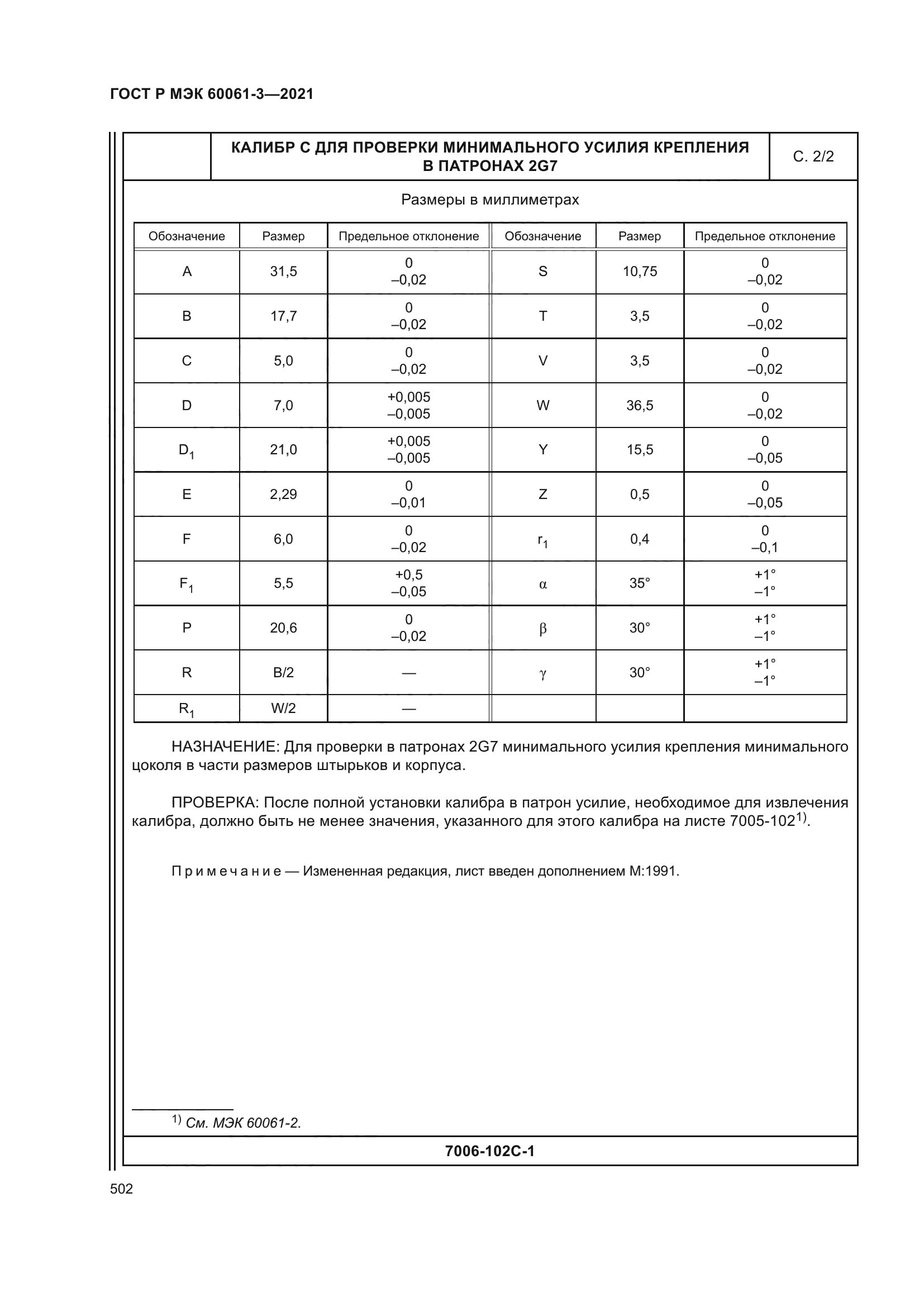 ГОСТ Р МЭК 60061-3-2021