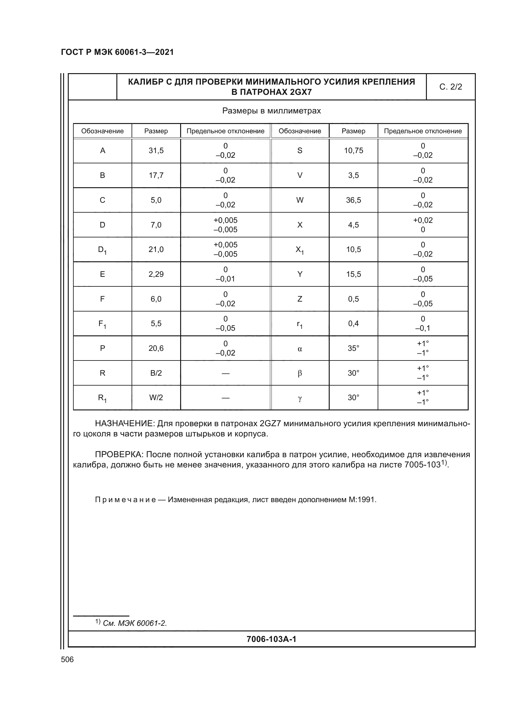 ГОСТ Р МЭК 60061-3-2021