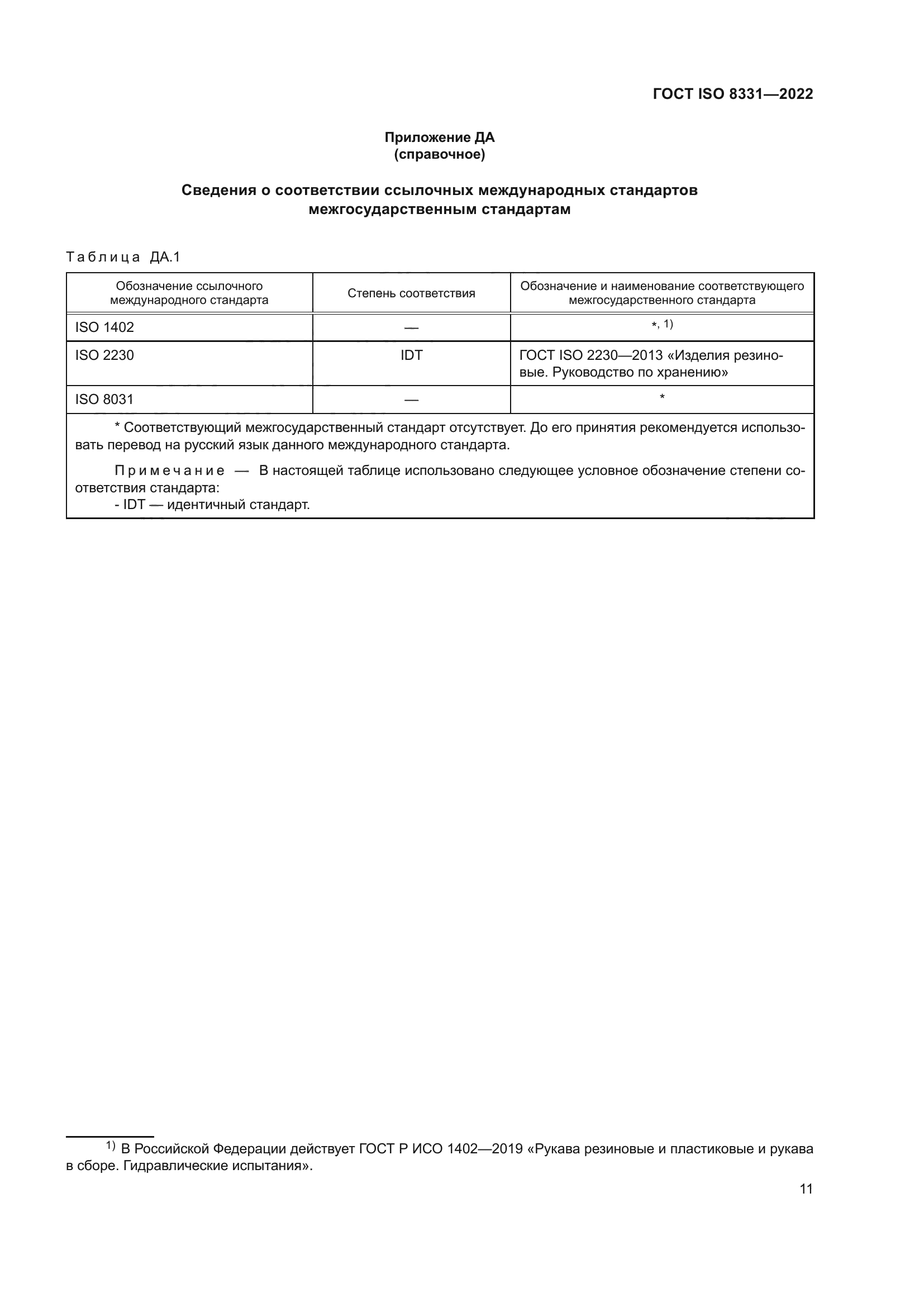 ГОСТ ISO 8331-2022