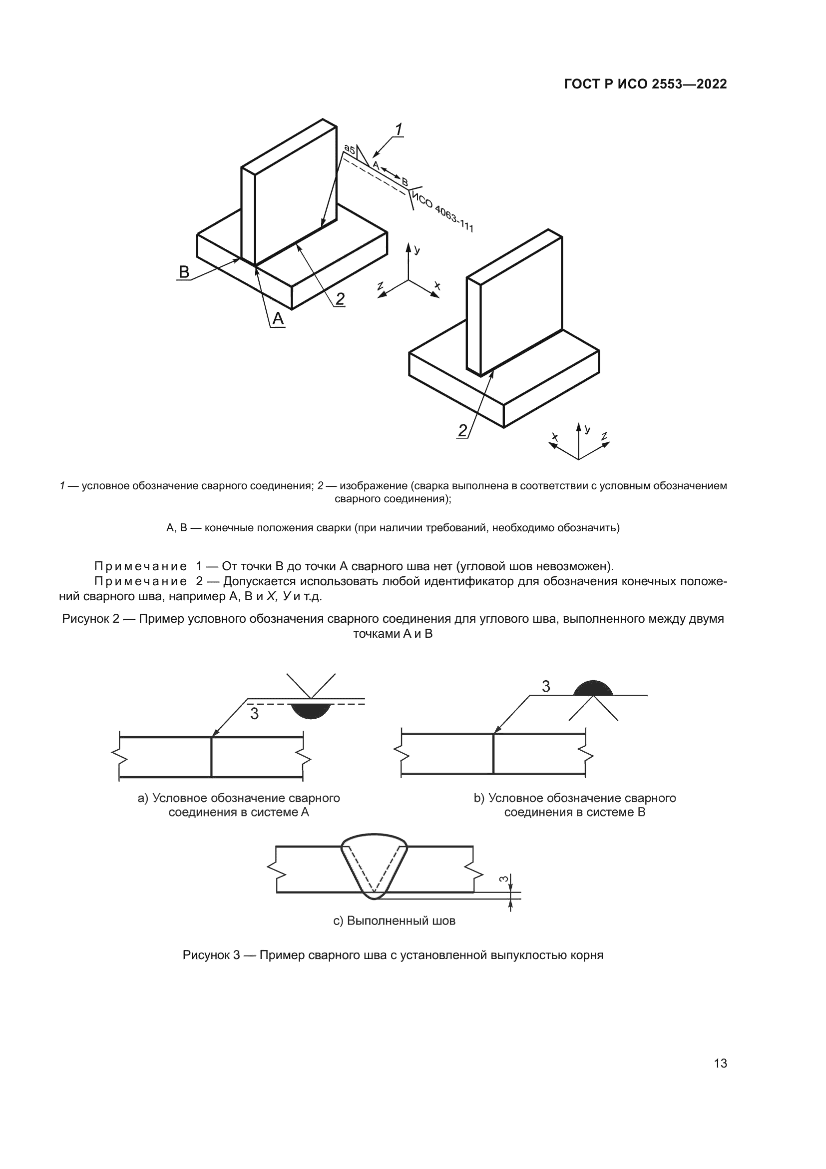 ГОСТ Р ИСО 2553-2022