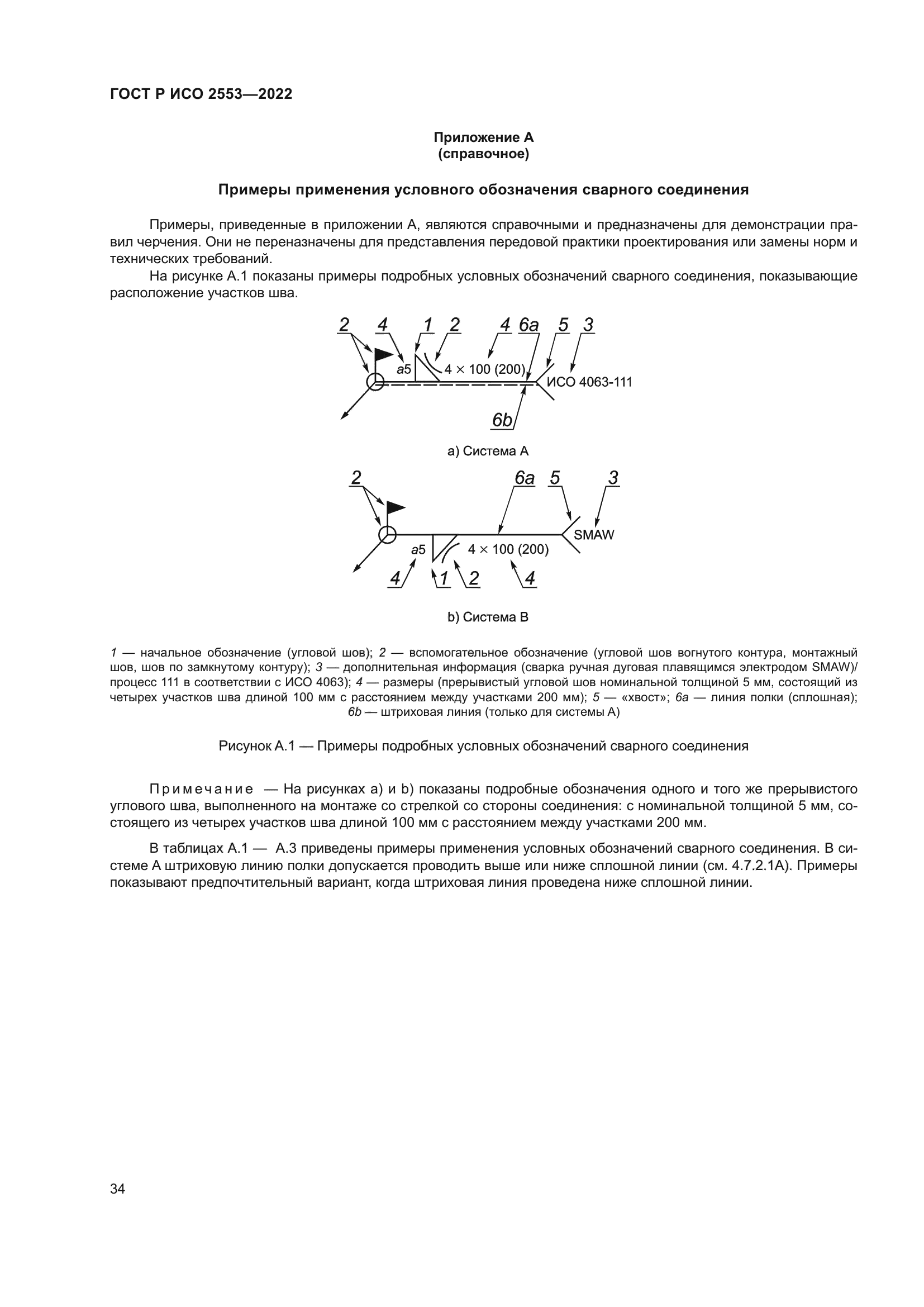 ГОСТ Р ИСО 2553-2022