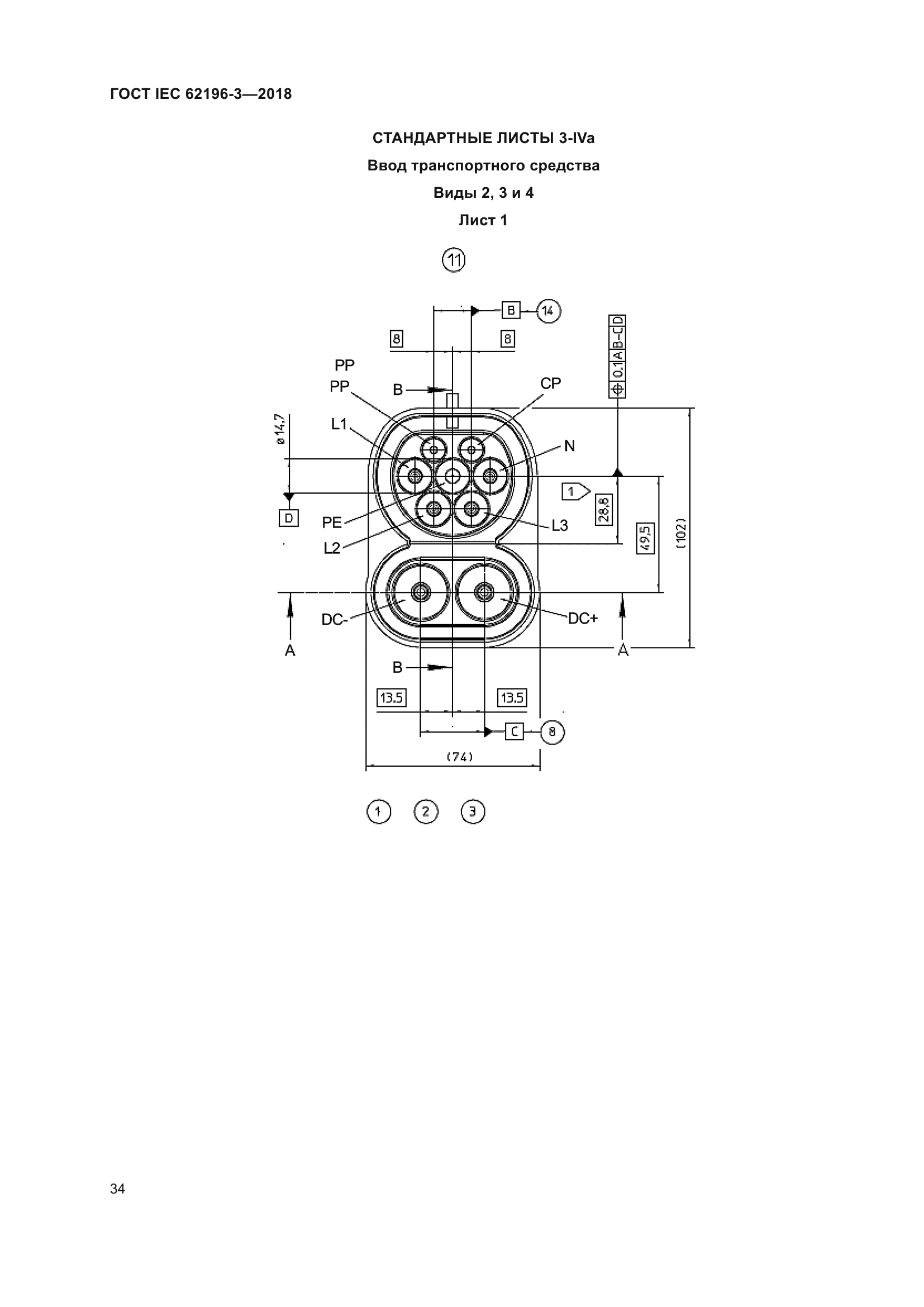 ГОСТ IEC 62196-3-2018