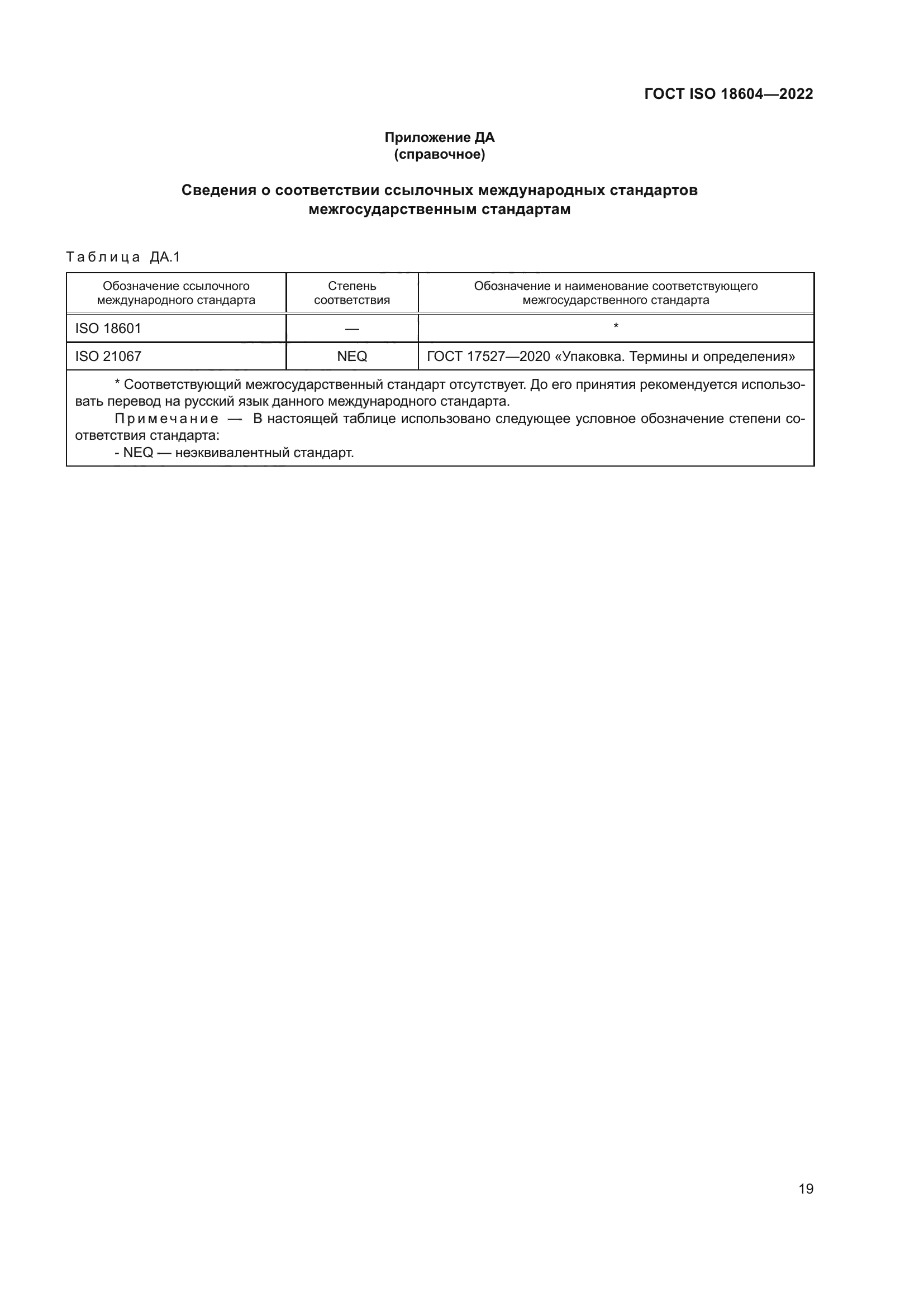 ГОСТ ISO 18604-2022