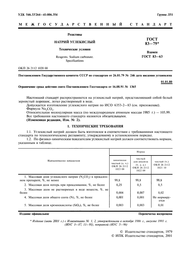 ГОСТ 83-79