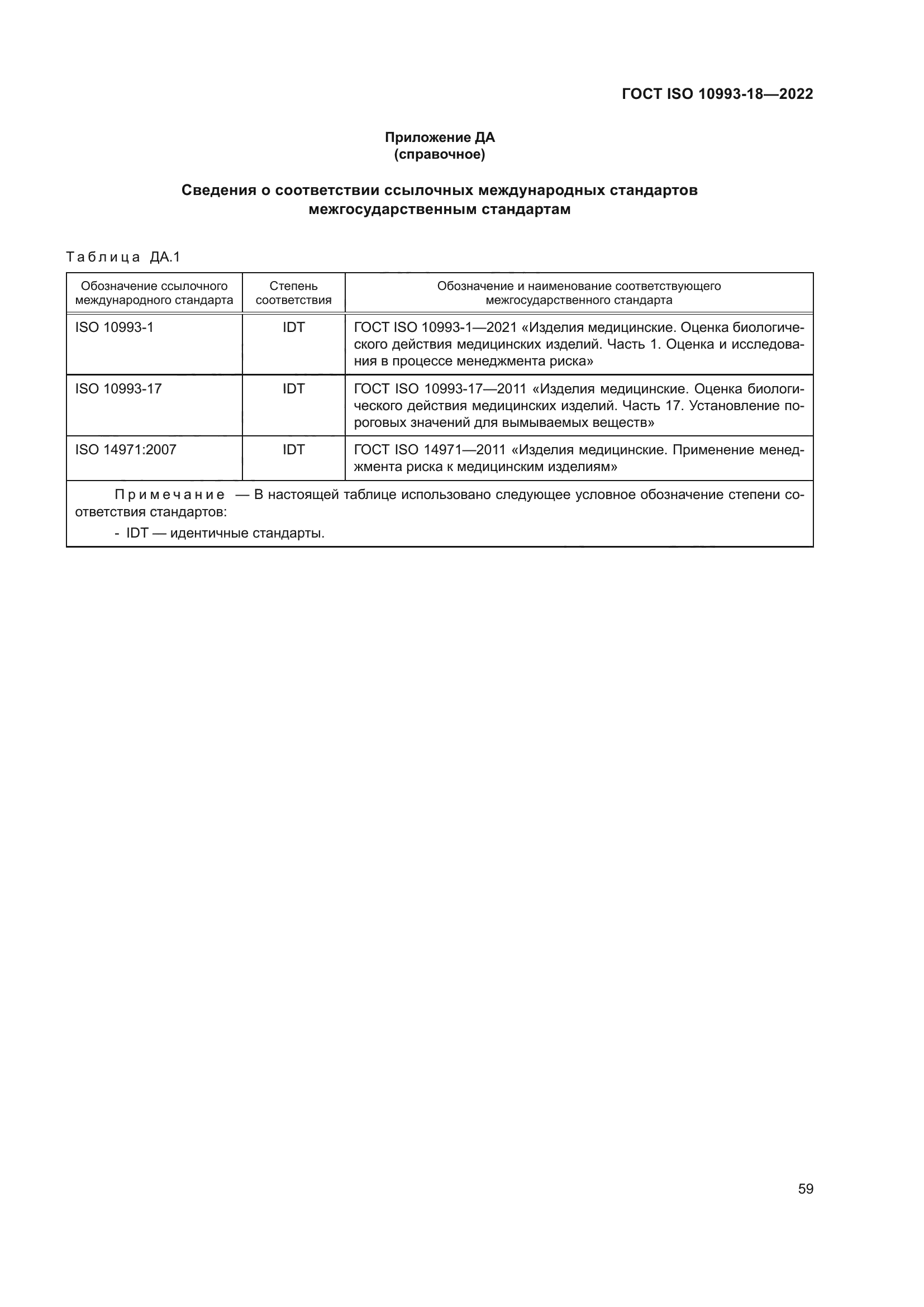 ГОСТ ISO 10993-18-2022