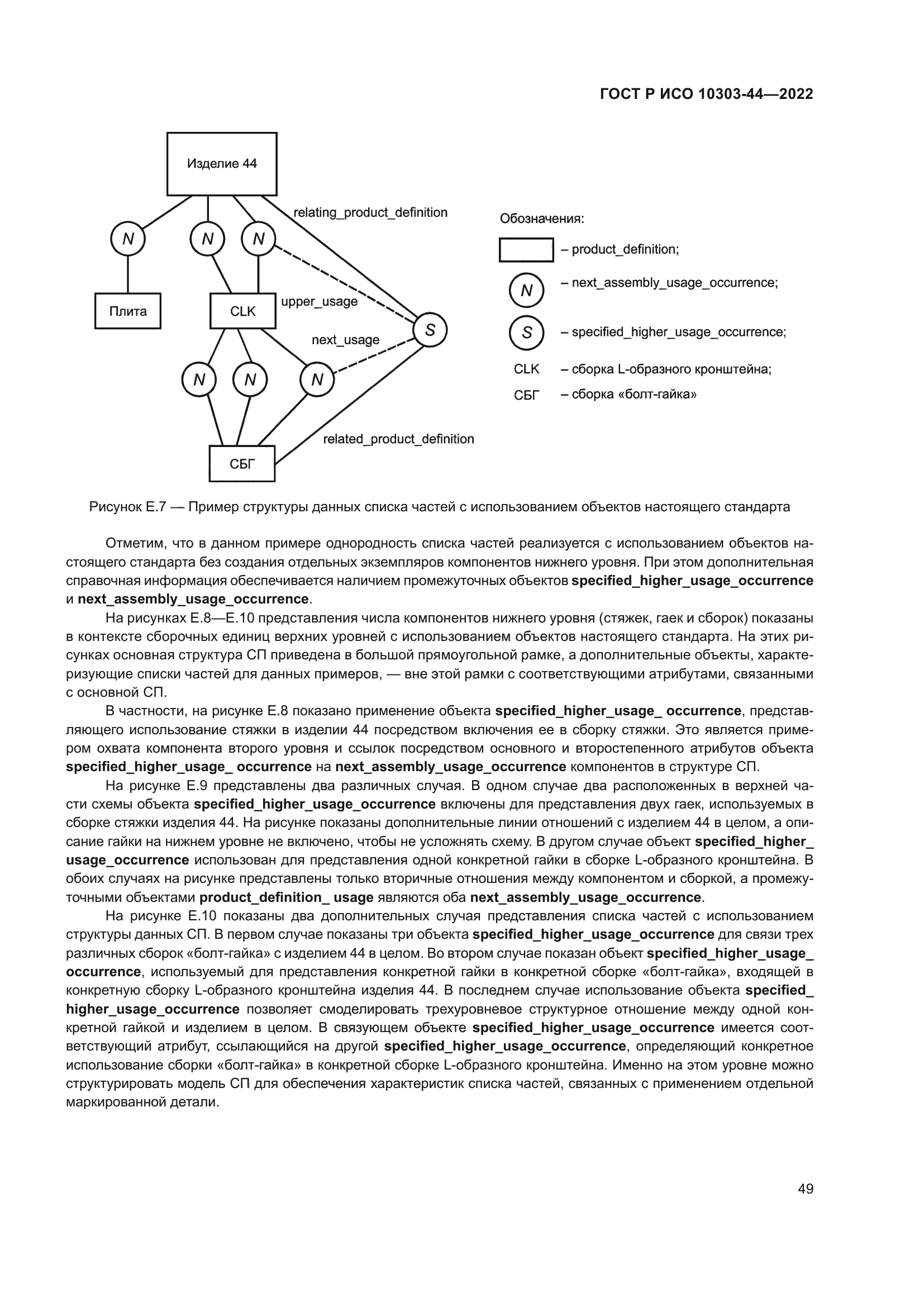 ГОСТ Р ИСО 10303-44-2022