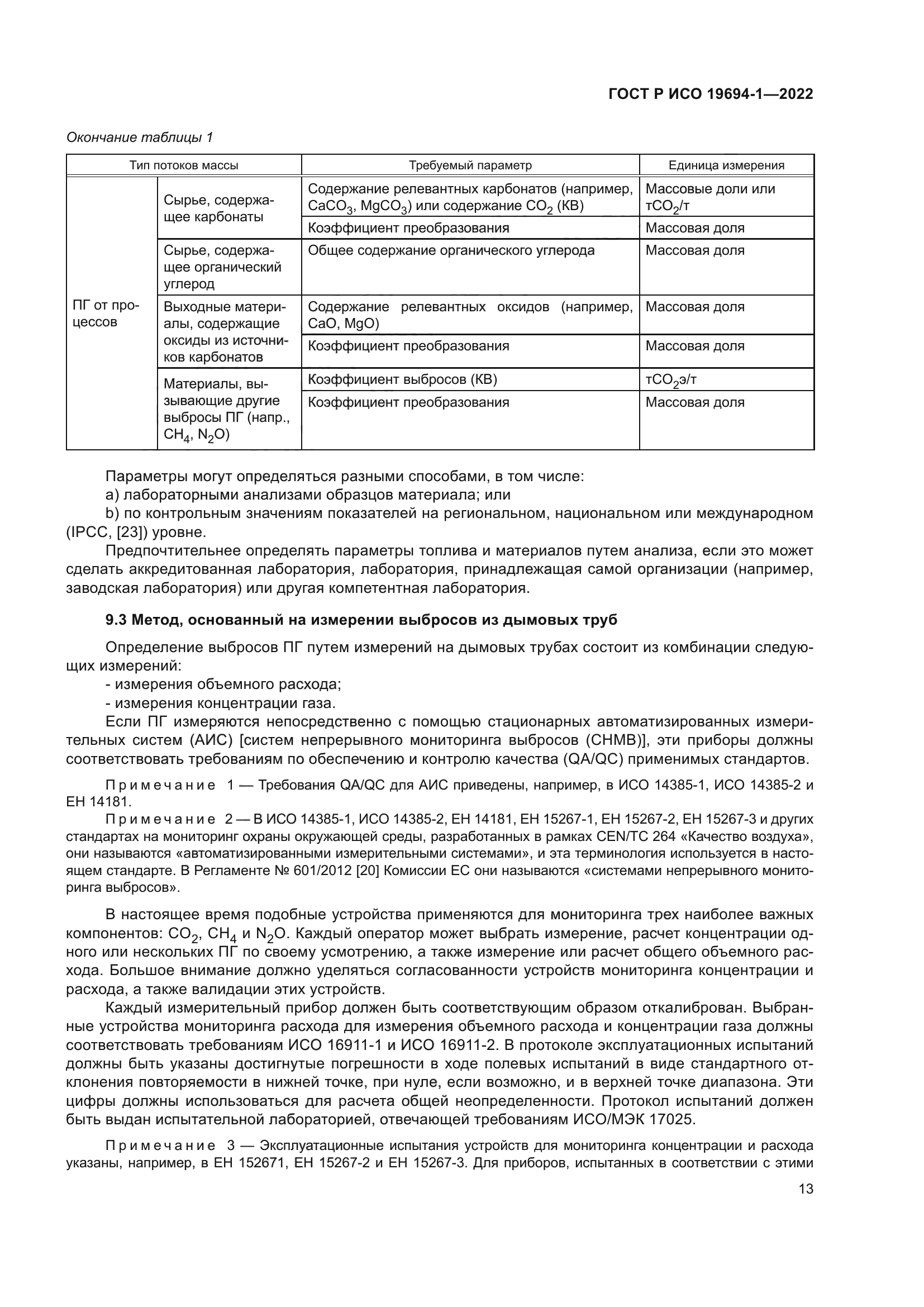 ГОСТ Р ИСО 19694-1-2022