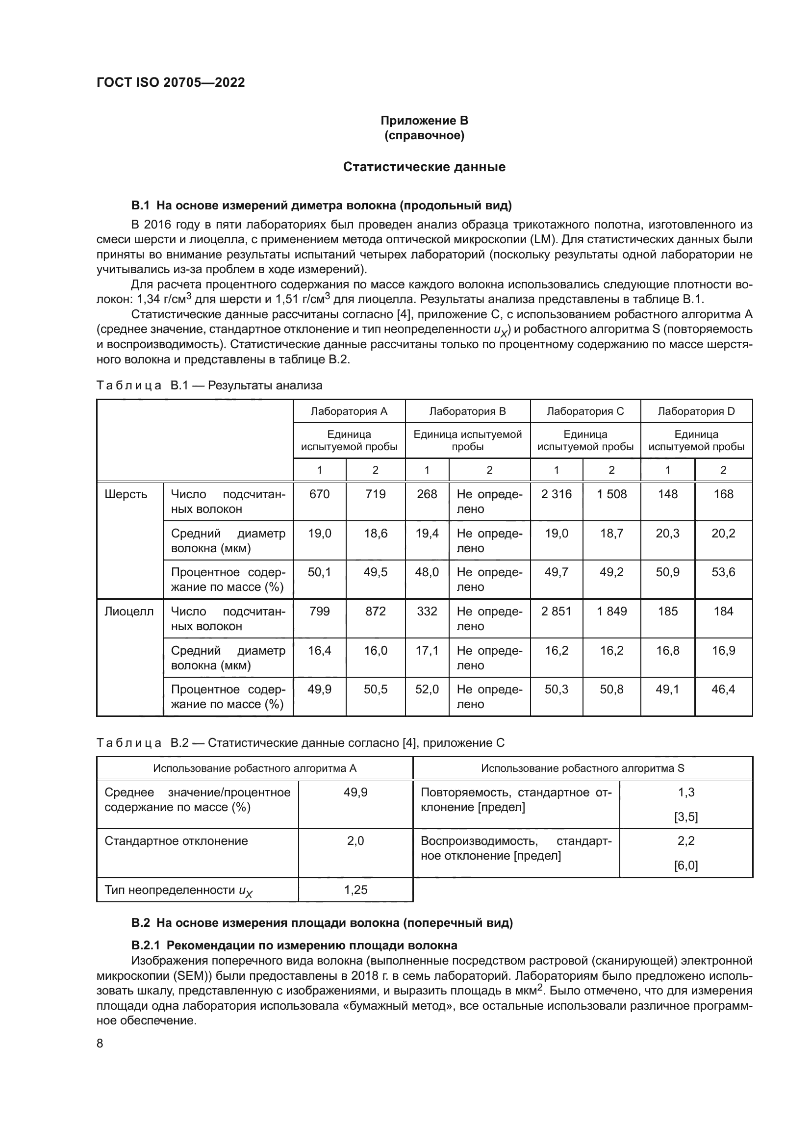 ГОСТ ISO 20705-2022
