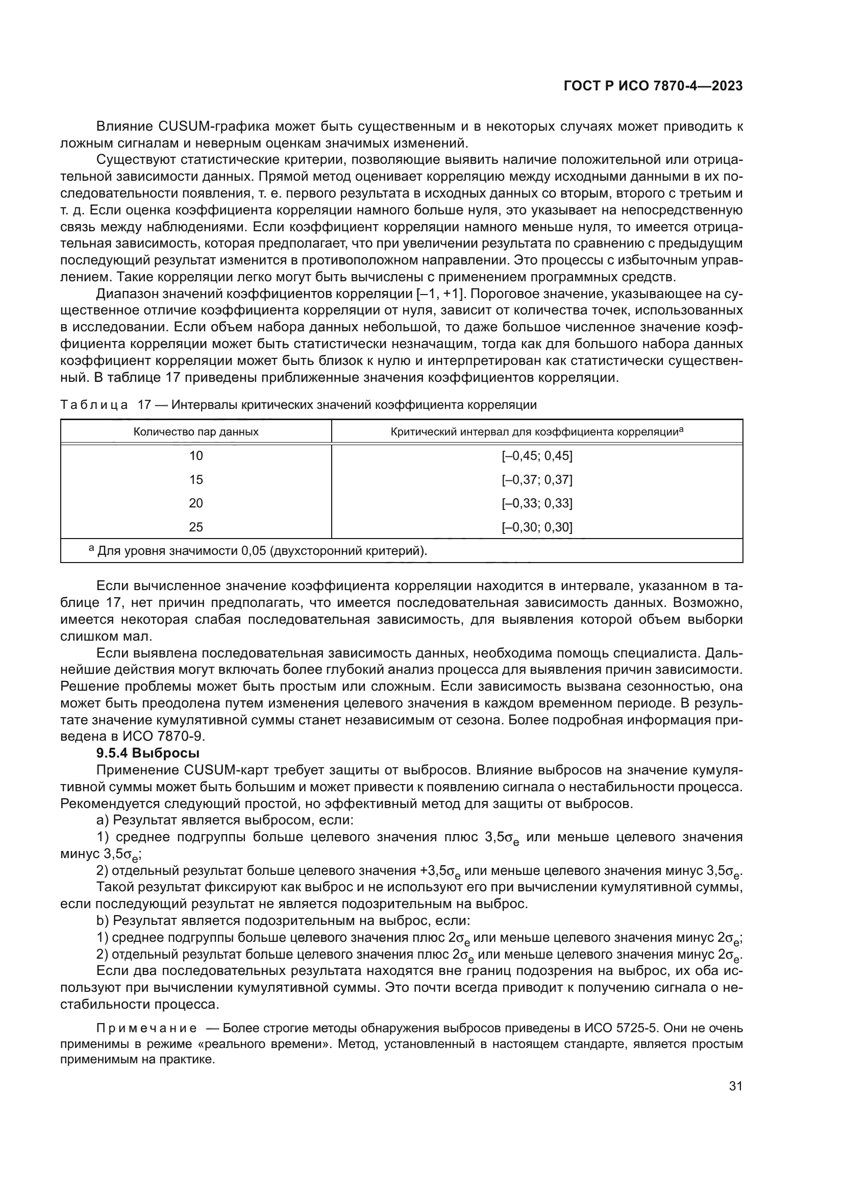 ГОСТ Р ИСО 7870-4-2023