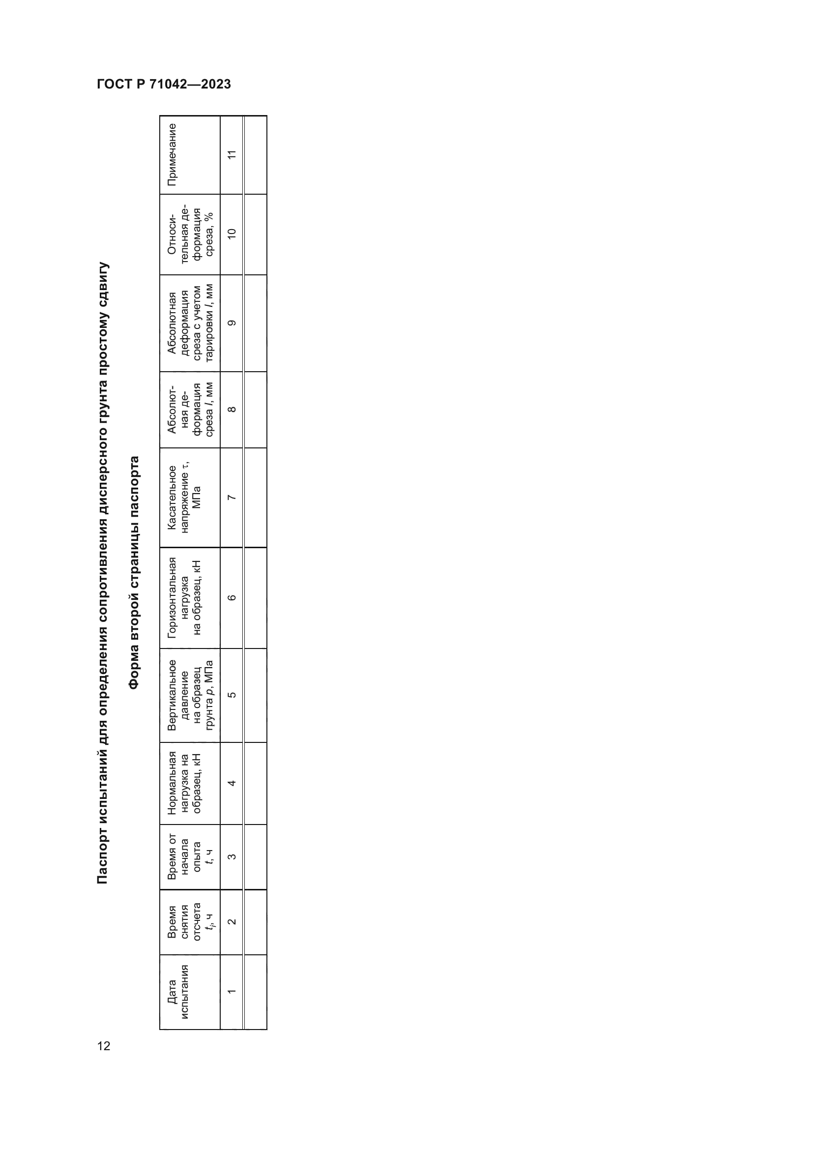 ГОСТ Р 71042-2023