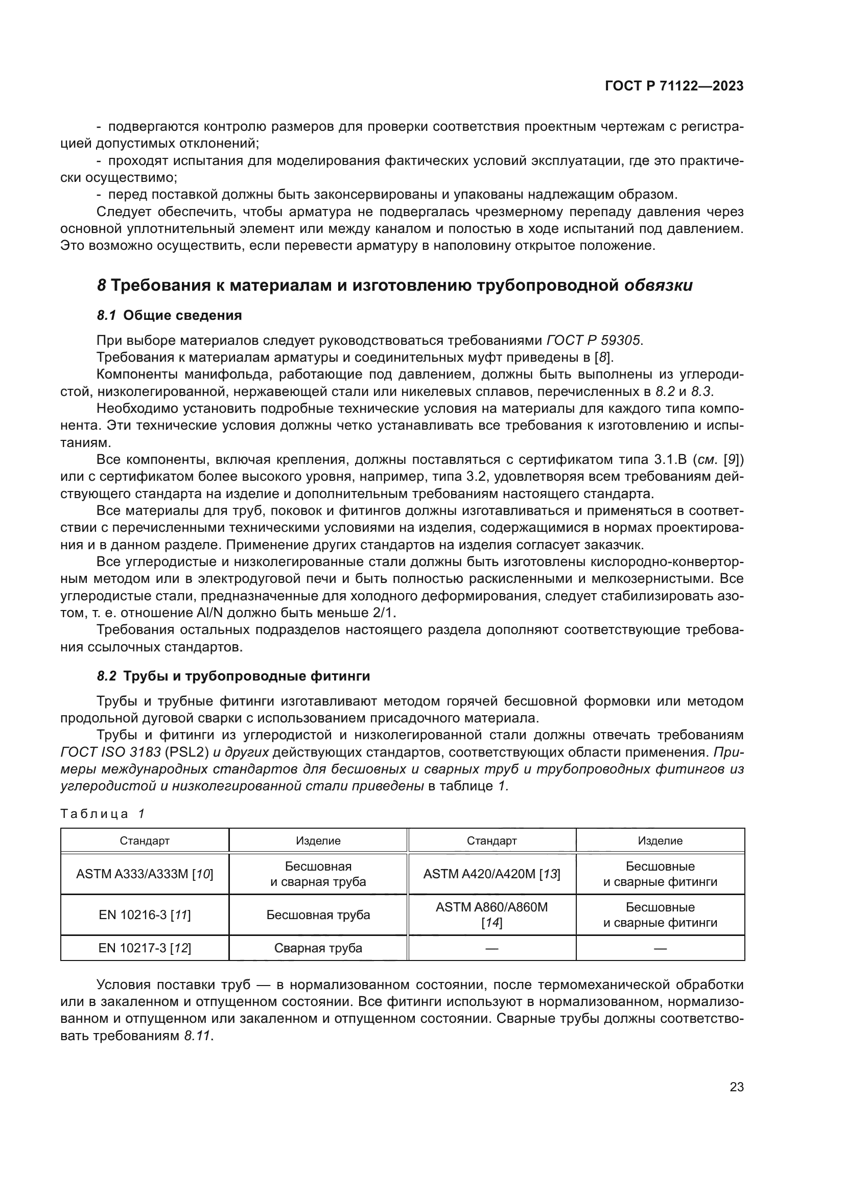 ГОСТ Р 71122-2023