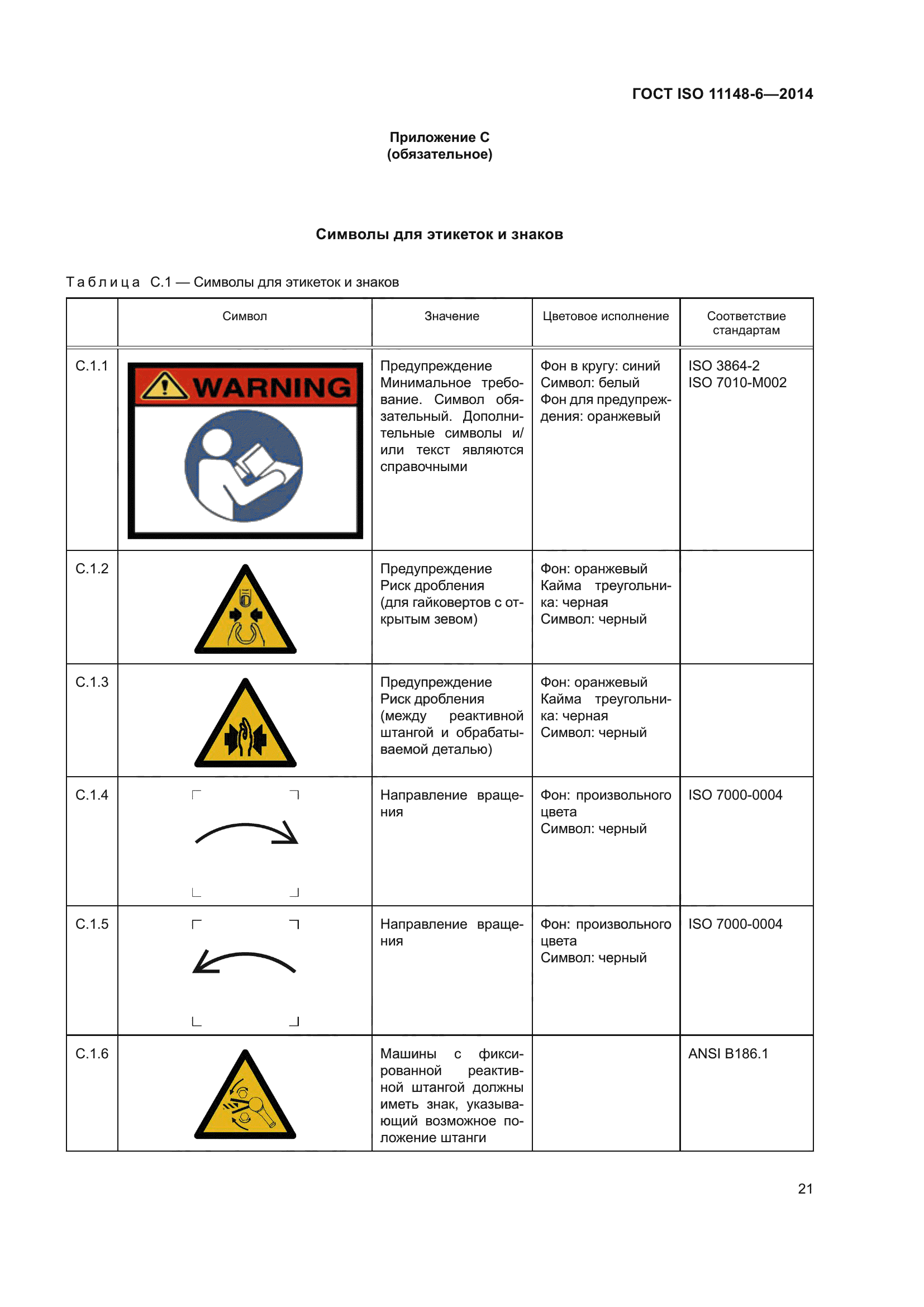 ГОСТ ISO 11148-6-2014