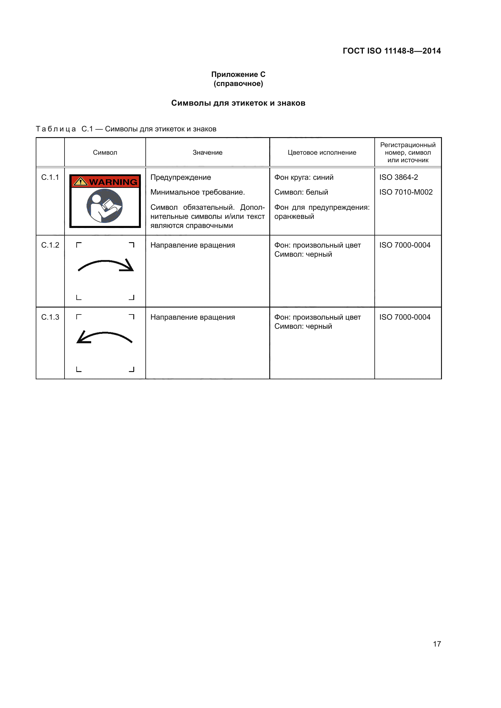 ГОСТ ISO 11148-8-2014