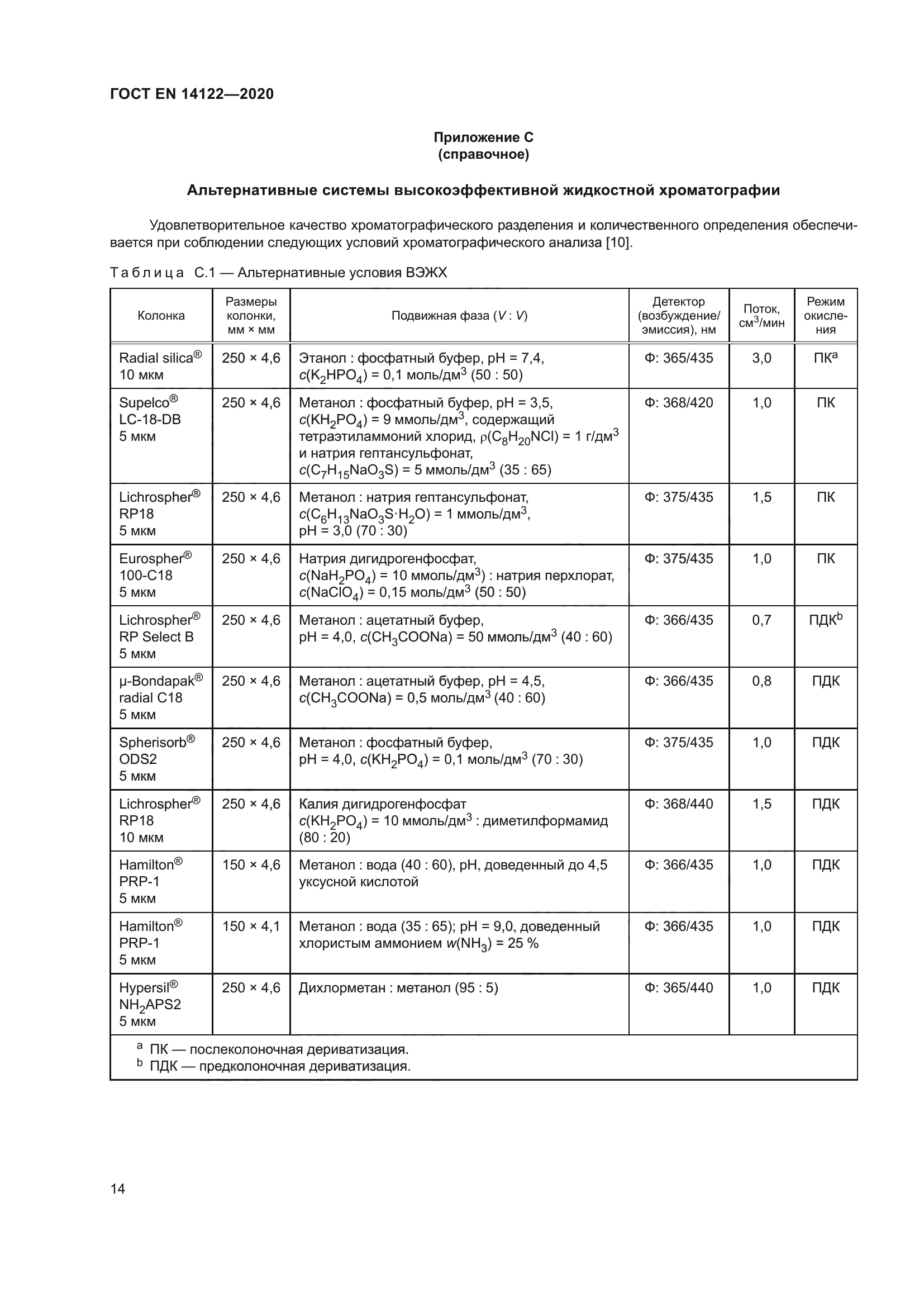 ГОСТ EN 14122-2020