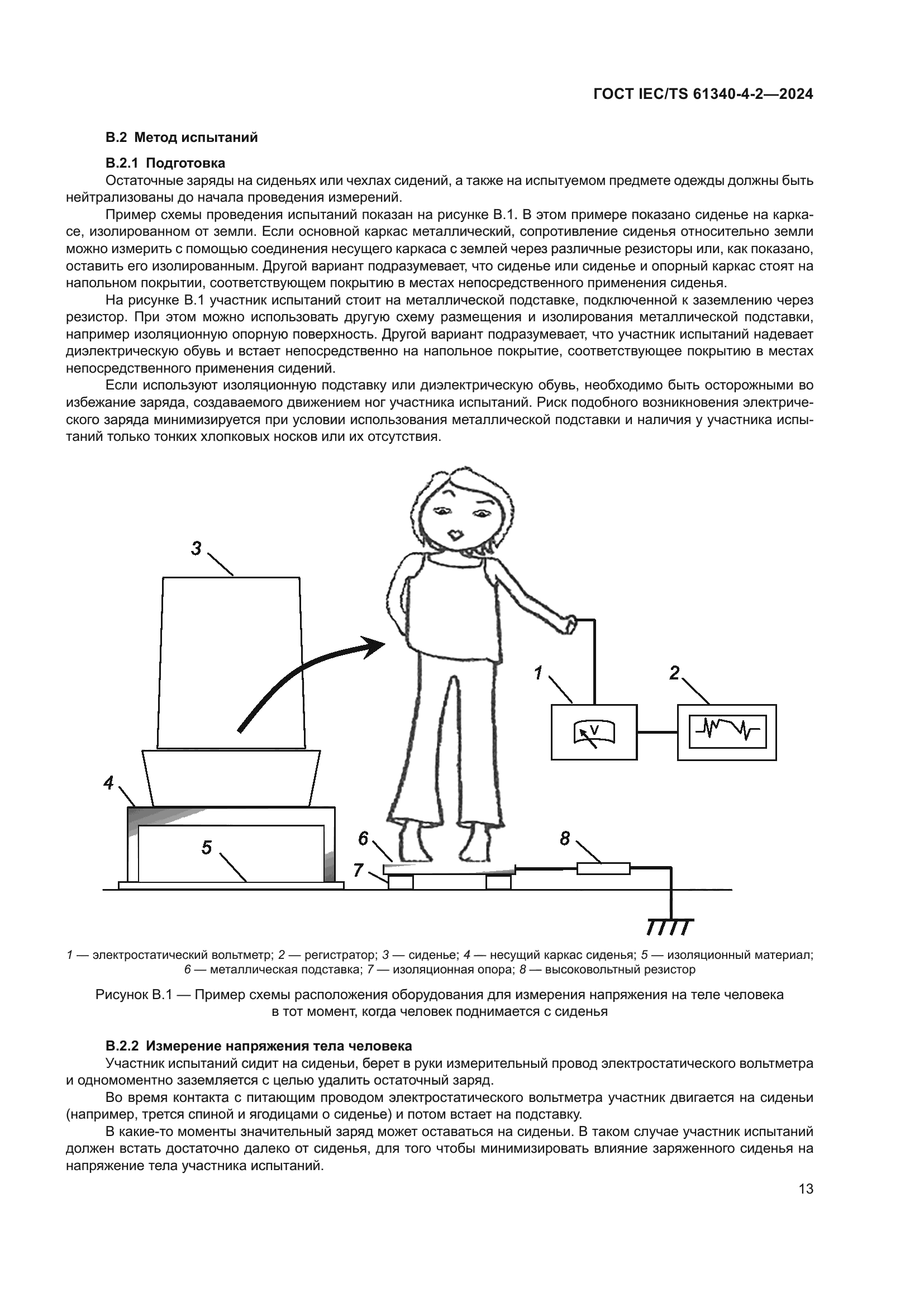 ГОСТ IEC/TS 61340-4-2-2024