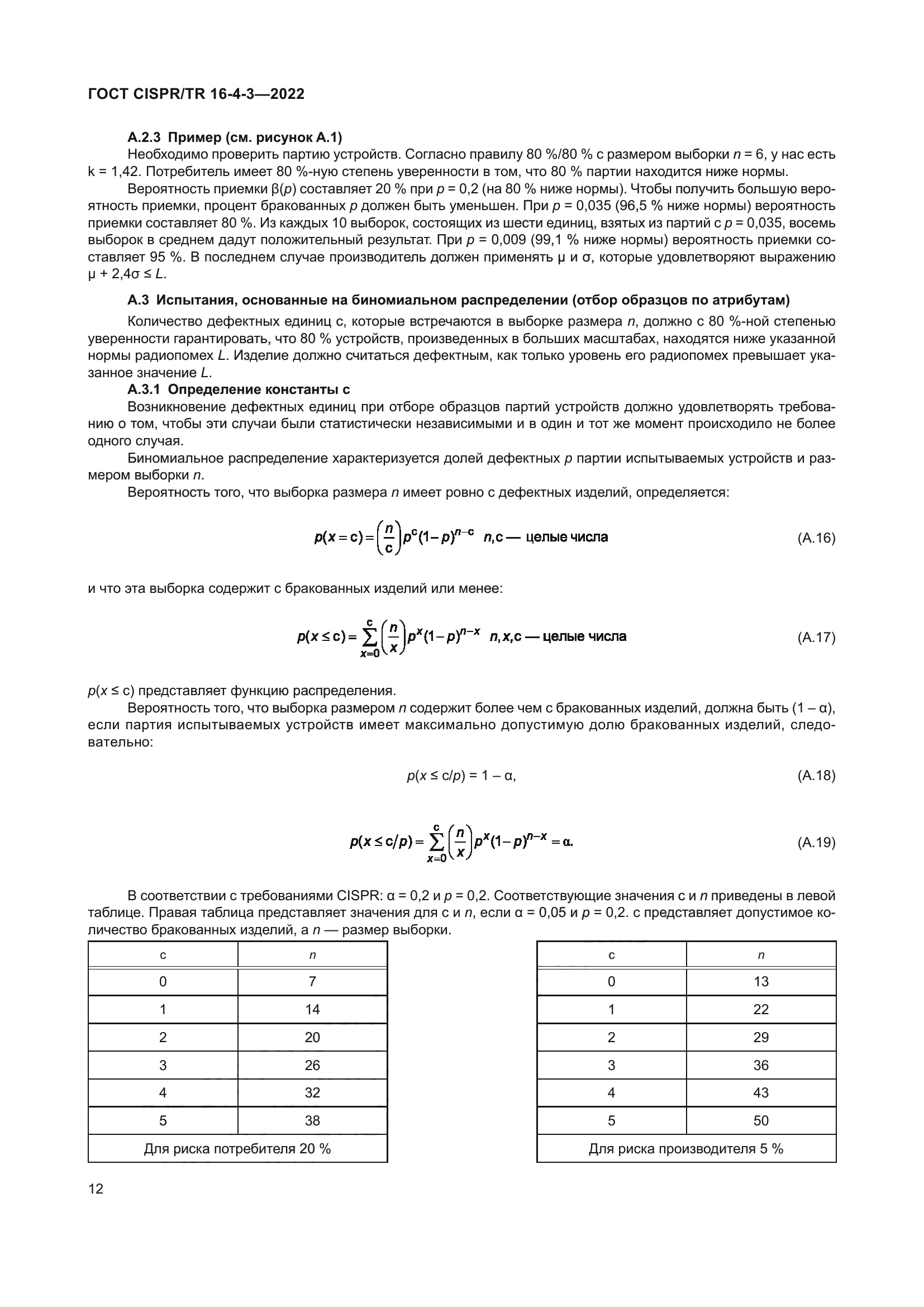 ГОСТ CISPR/TR 16-4-3-2022