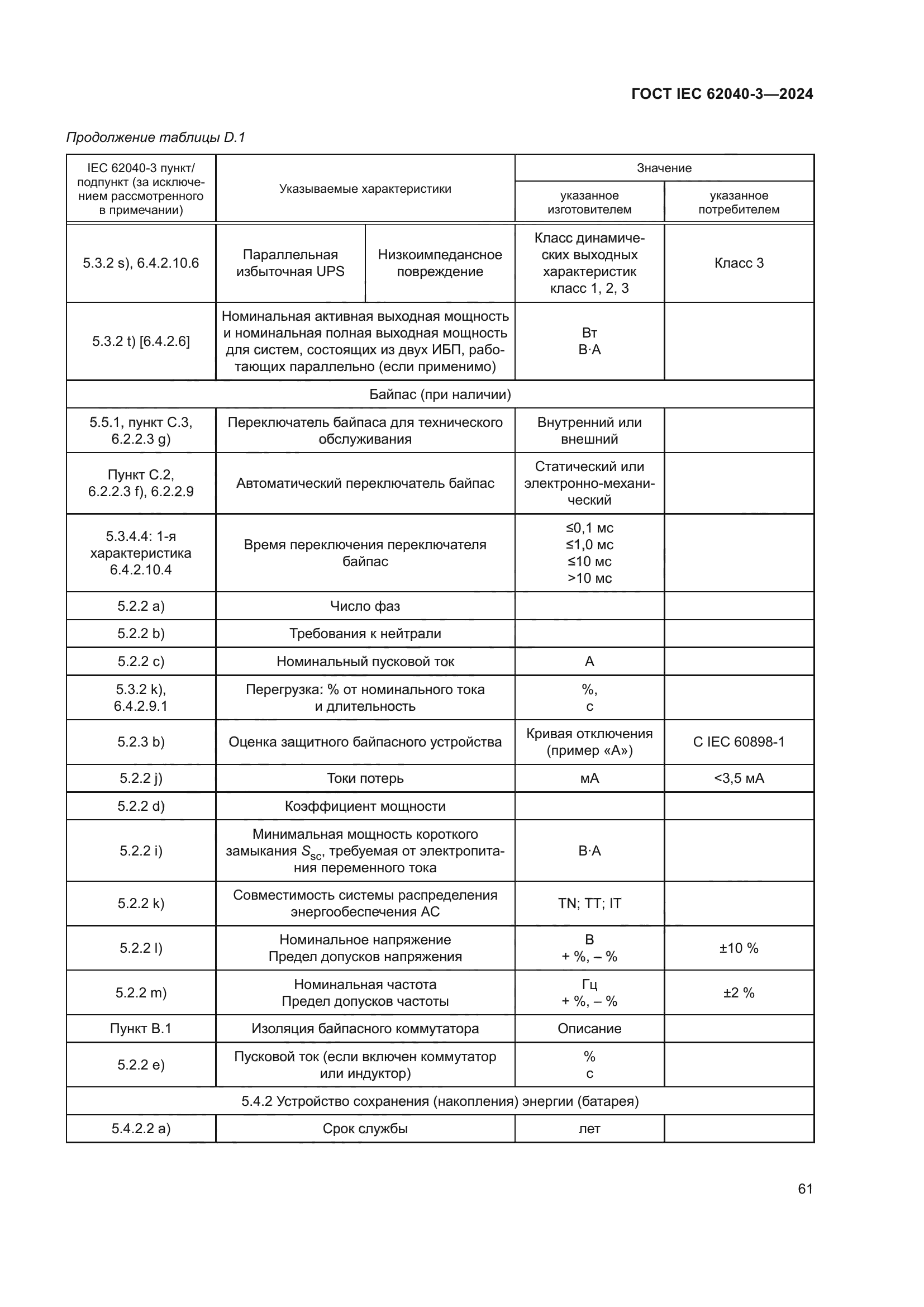 ГОСТ IEC 62040-3-2024