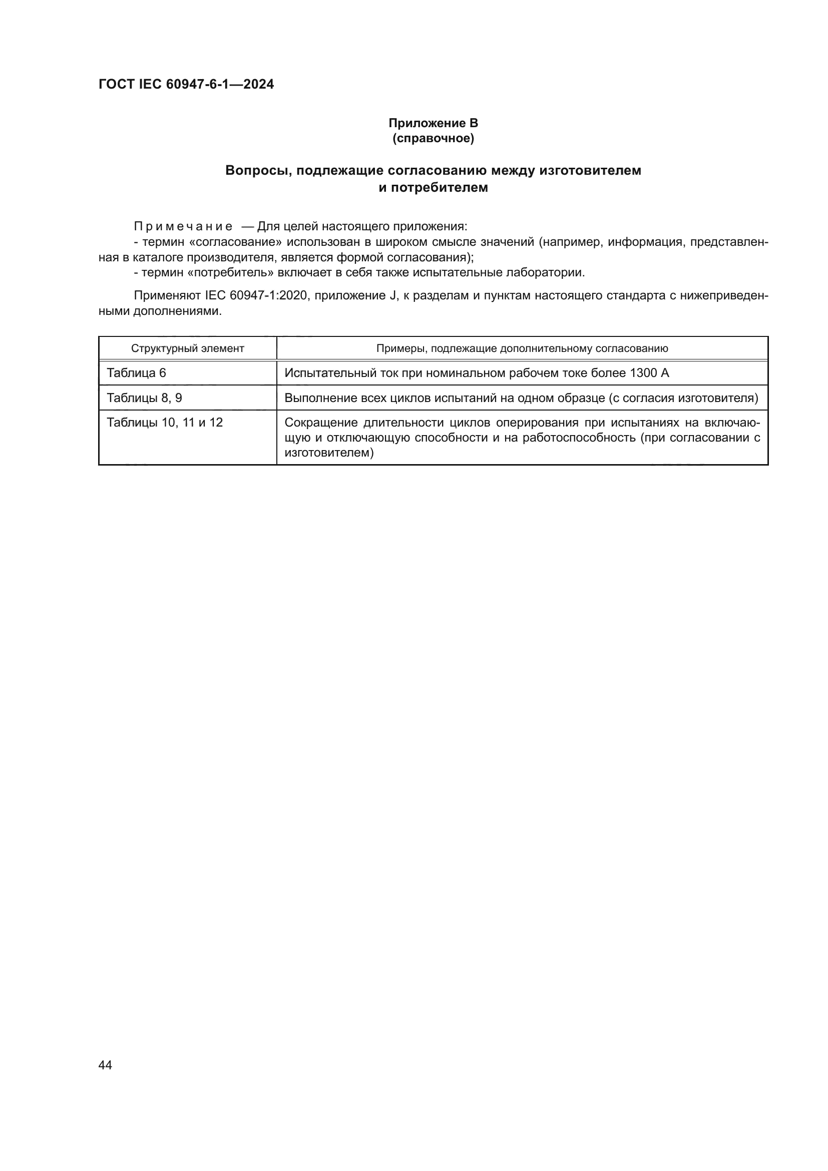 ГОСТ IEC 60947-6-1-2024