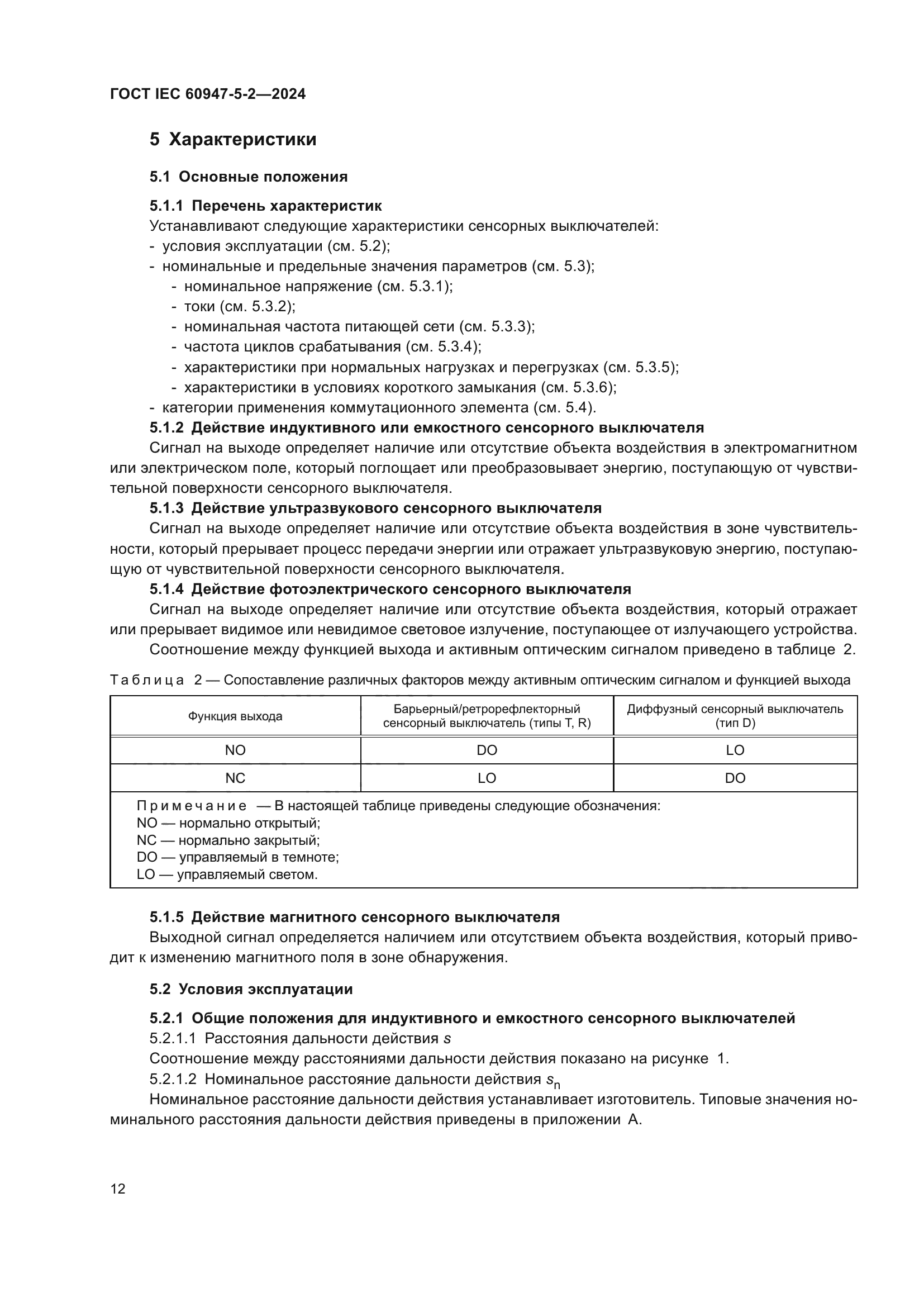 ГОСТ IEC 60947-5-2-2024