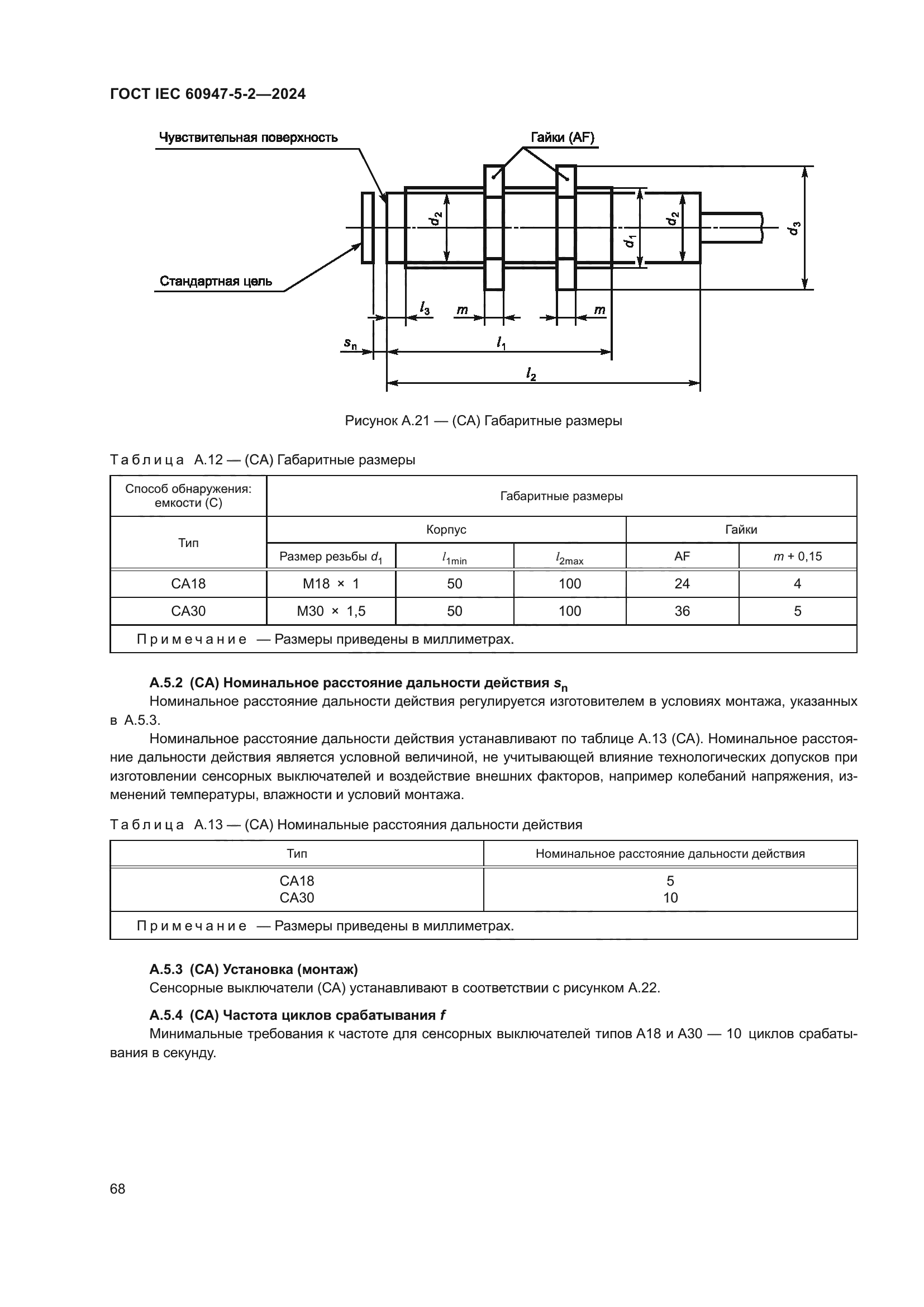 ГОСТ IEC 60947-5-2-2024