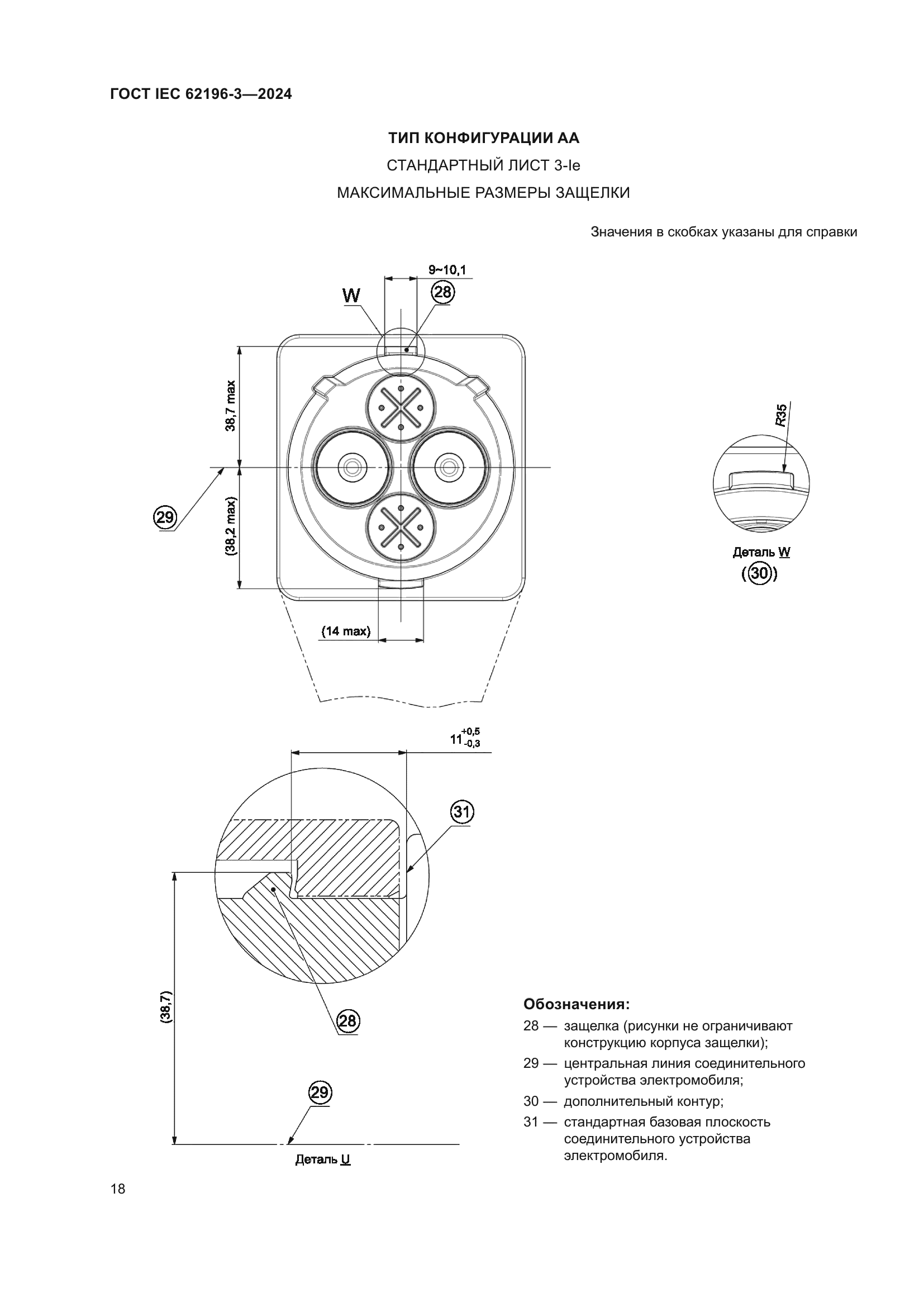 ГОСТ IEC 62196-3-2024