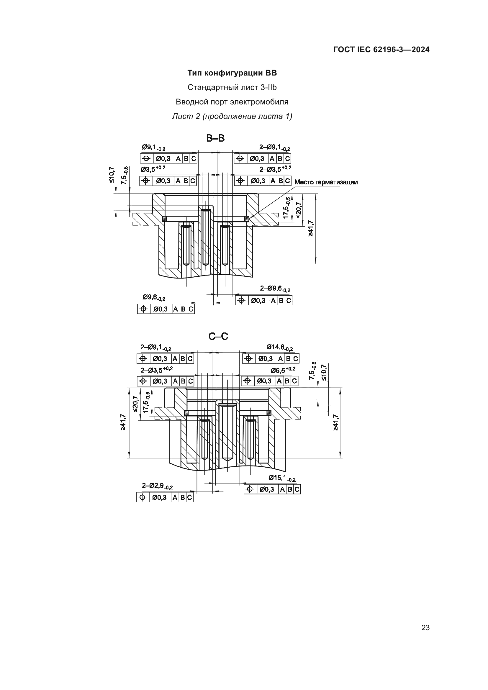 ГОСТ IEC 62196-3-2024