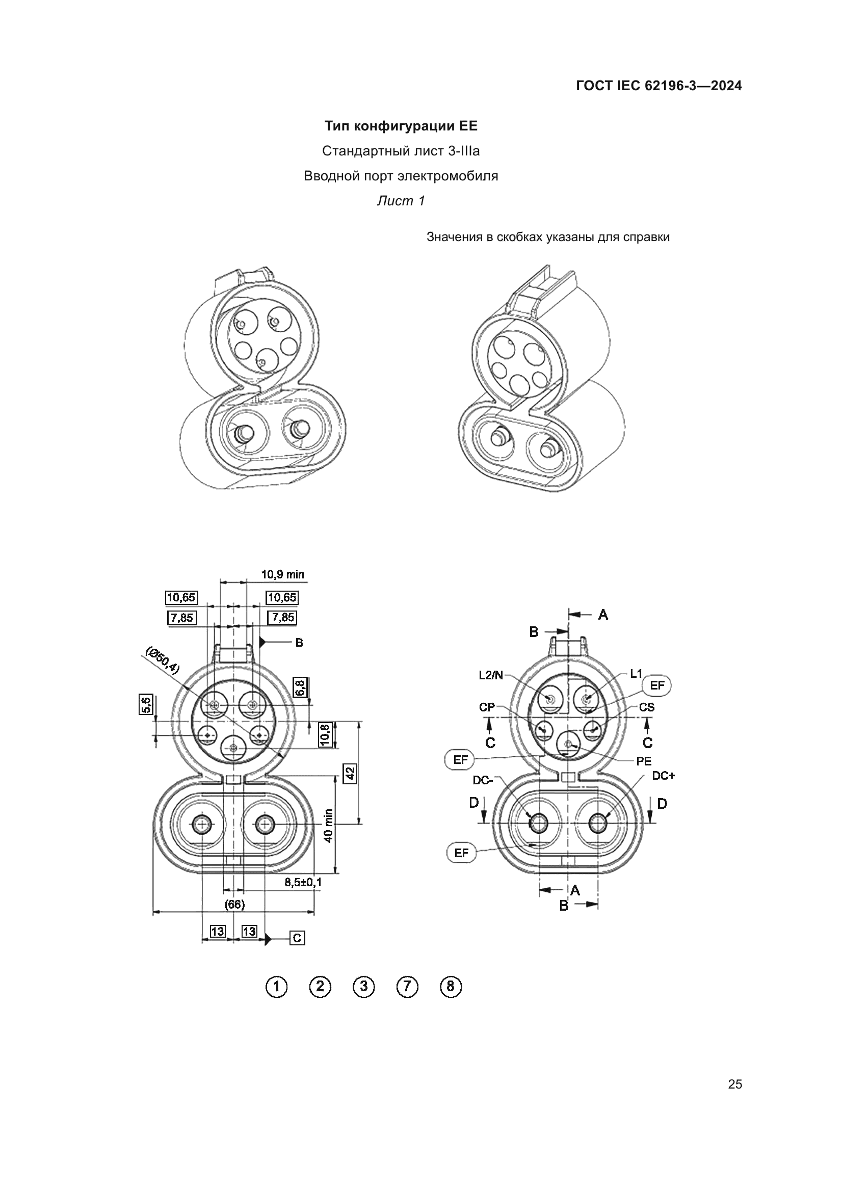 ГОСТ IEC 62196-3-2024