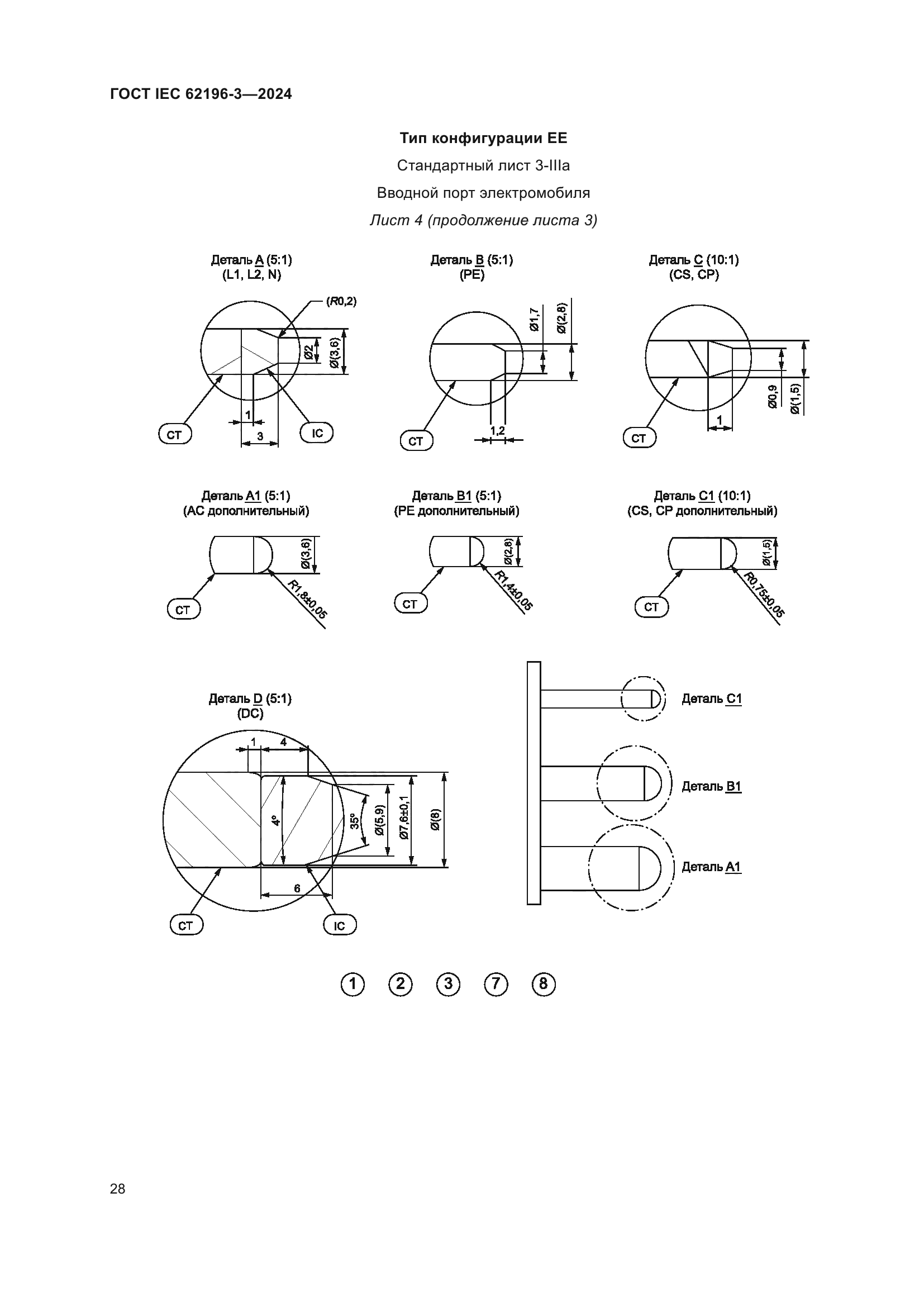 ГОСТ IEC 62196-3-2024