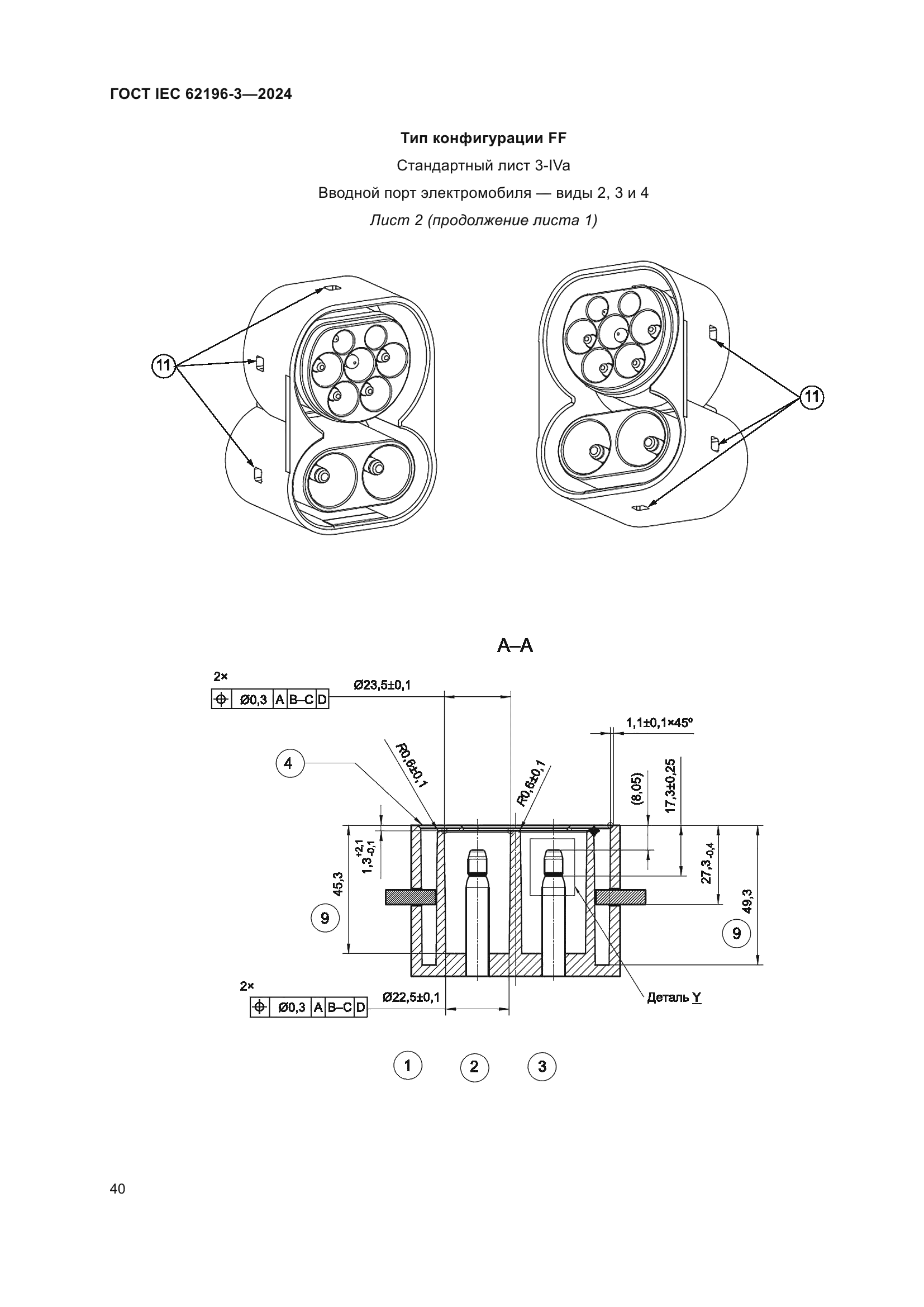 ГОСТ IEC 62196-3-2024