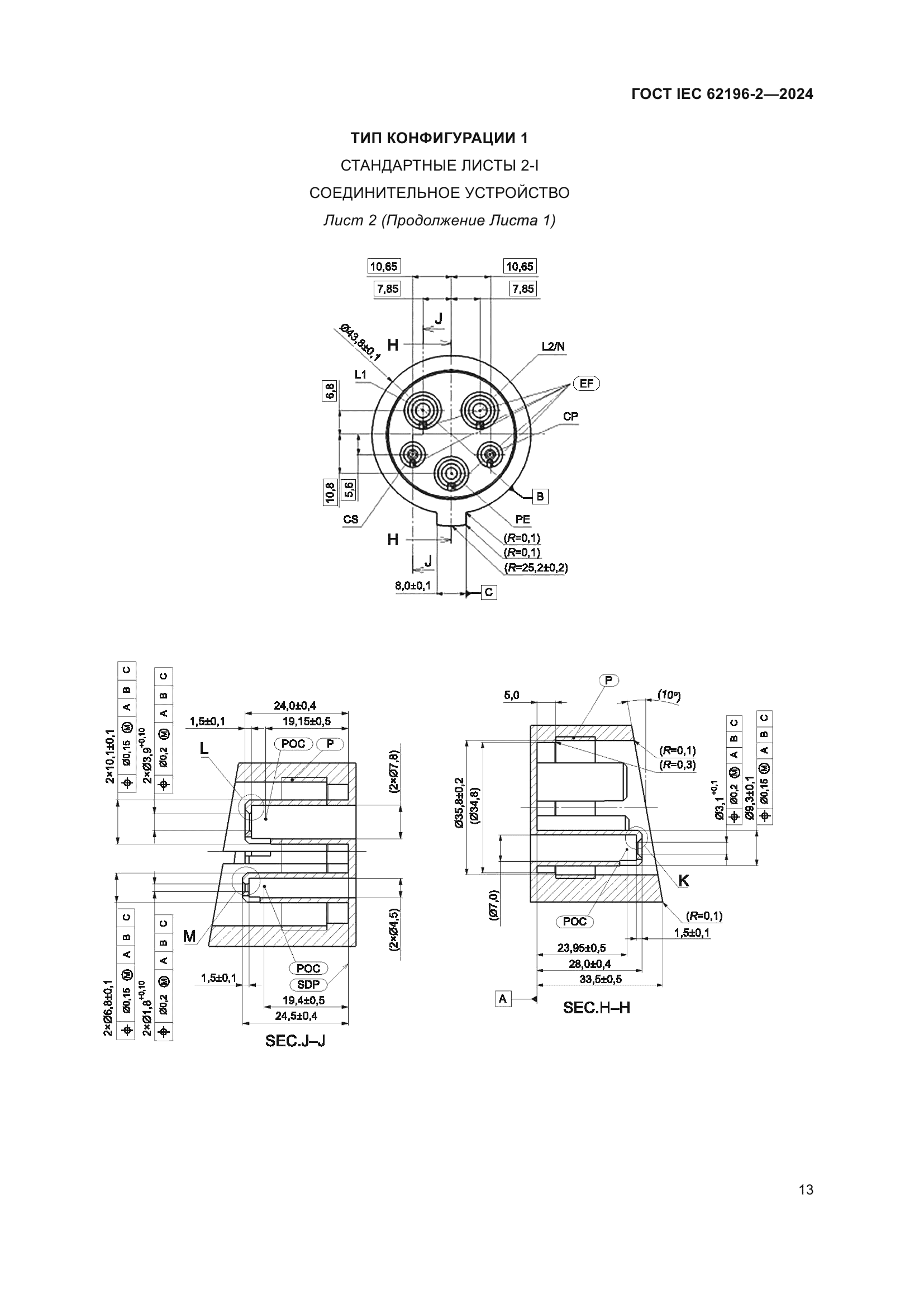 ГОСТ IEC 62196-2-2024