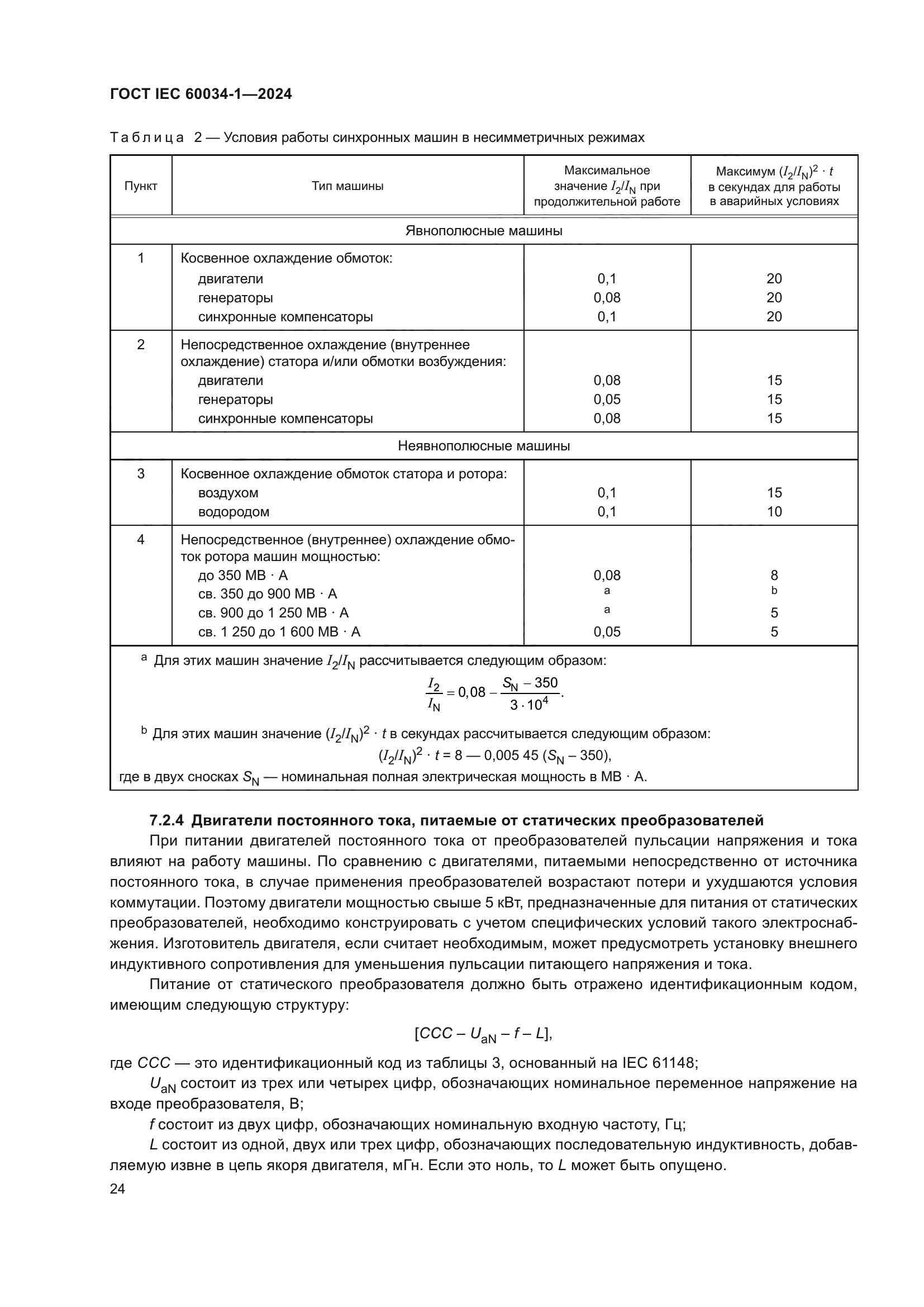 ГОСТ IEC 60034-1-2024