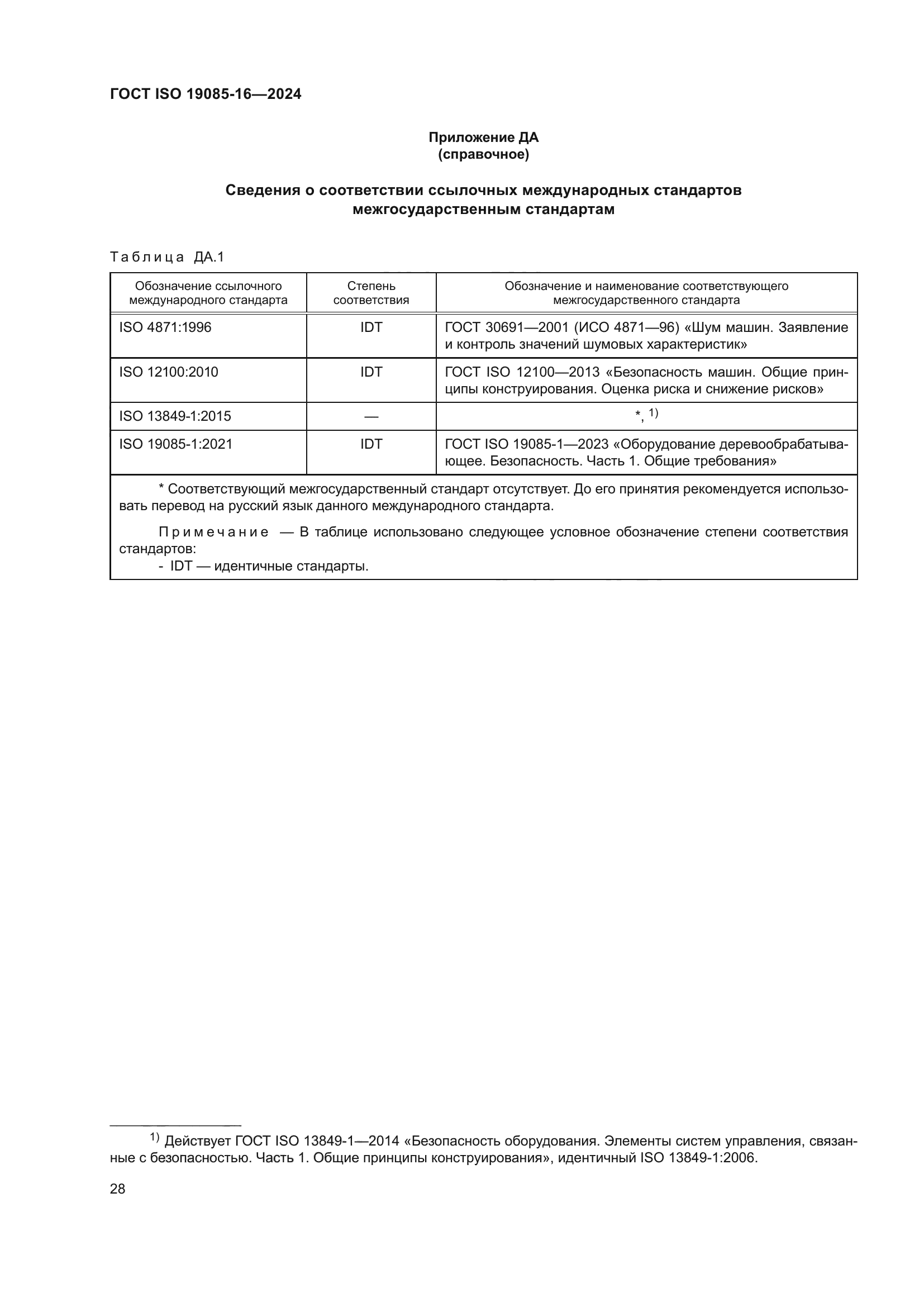 ГОСТ ISO 19085-16-2024