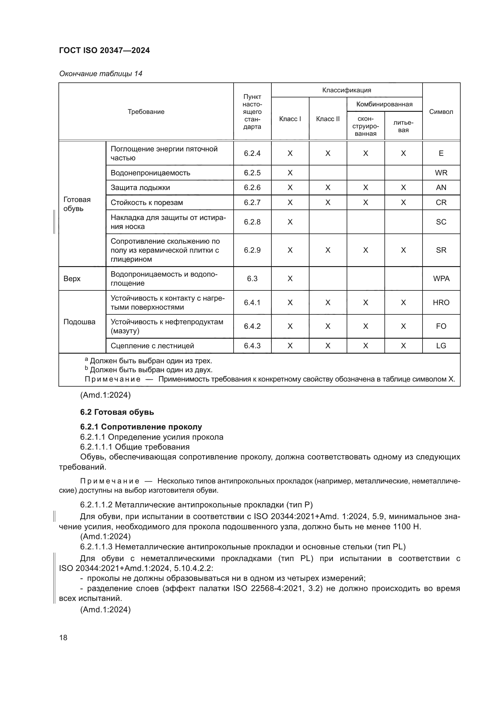ГОСТ ISO 20347-2024