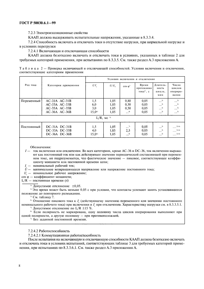 ГОСТ Р 50030.6.1-99