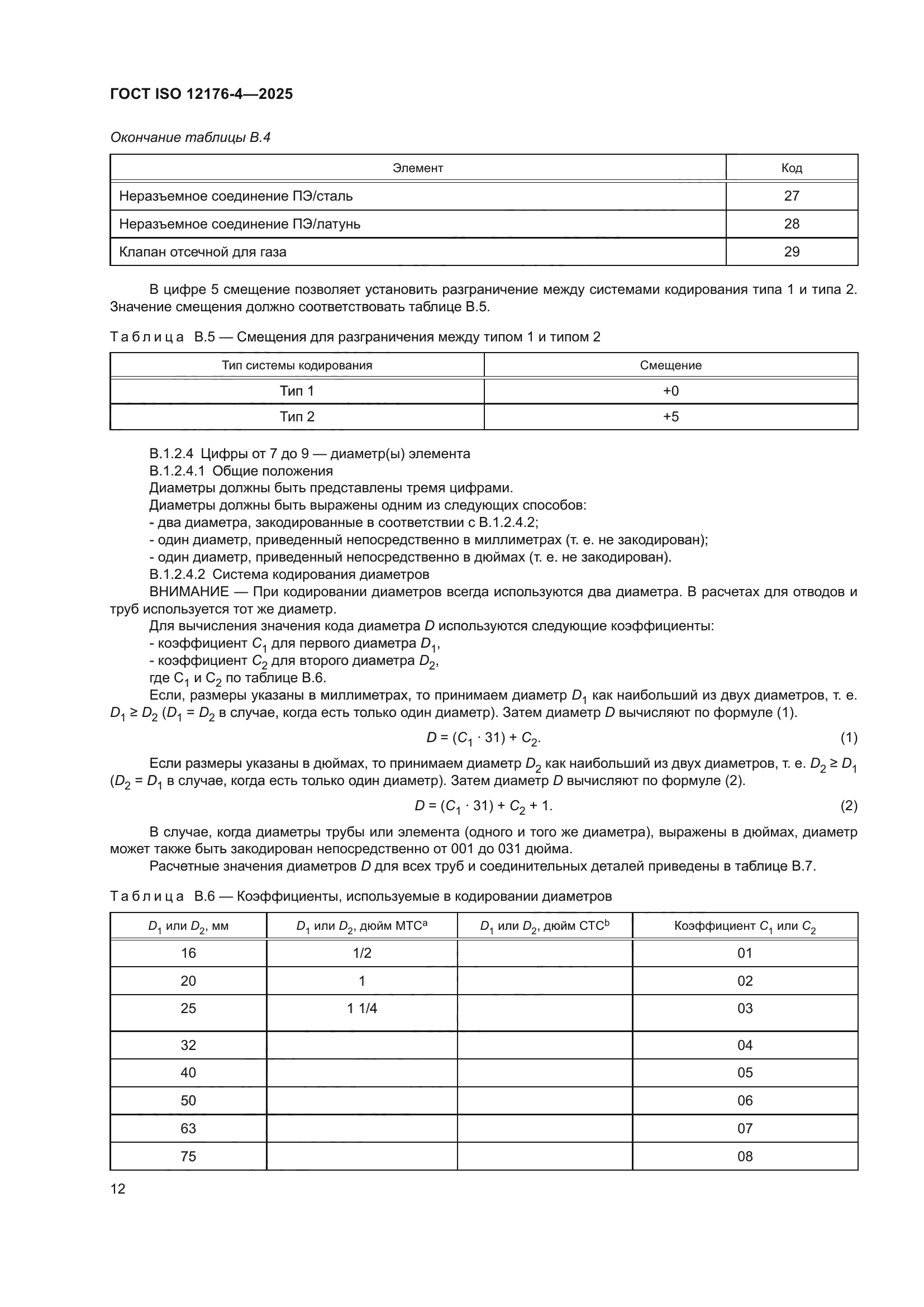 ГОСТ ISO 12176-4-2025
