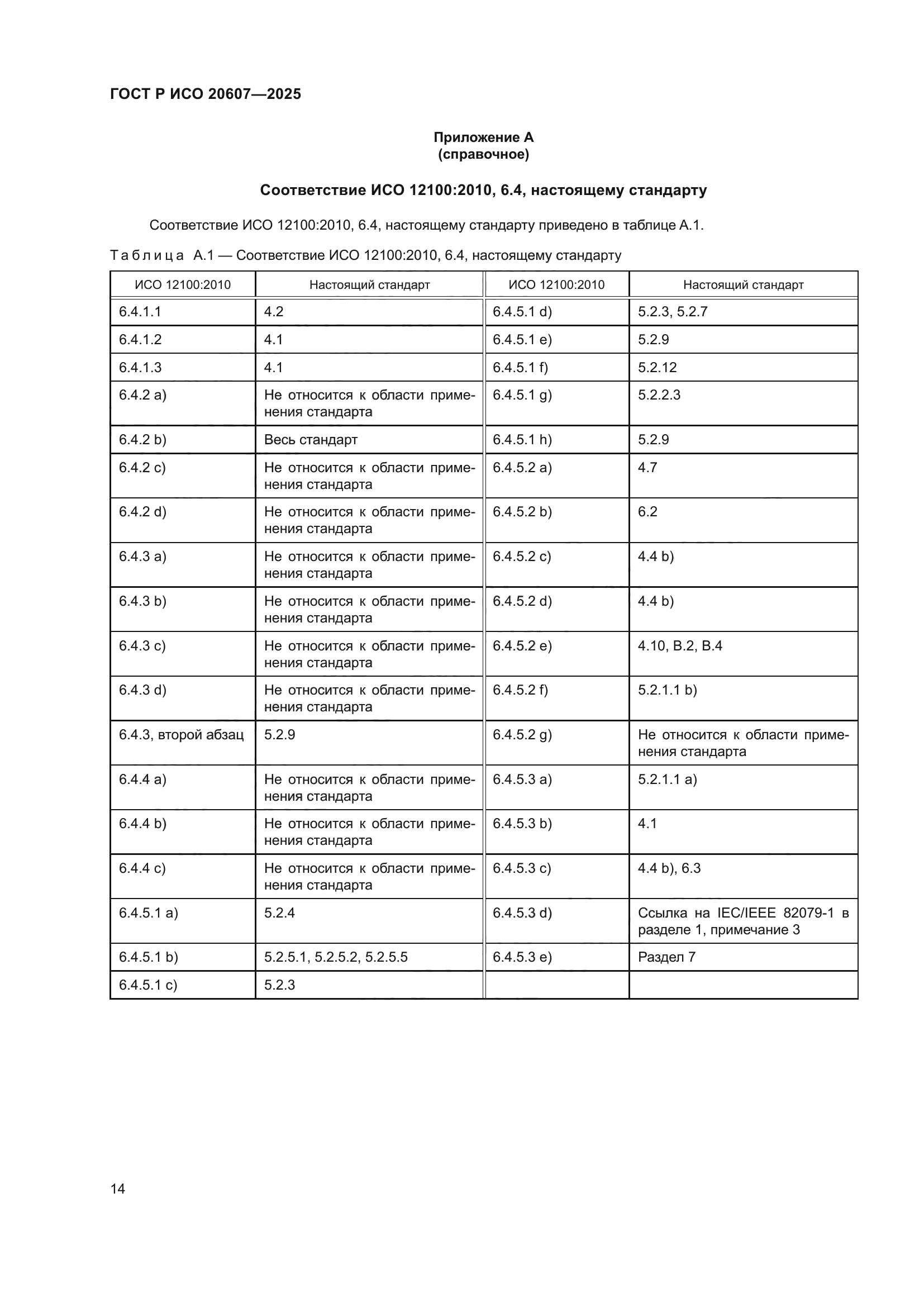 ГОСТ Р ИСО 20607-2025