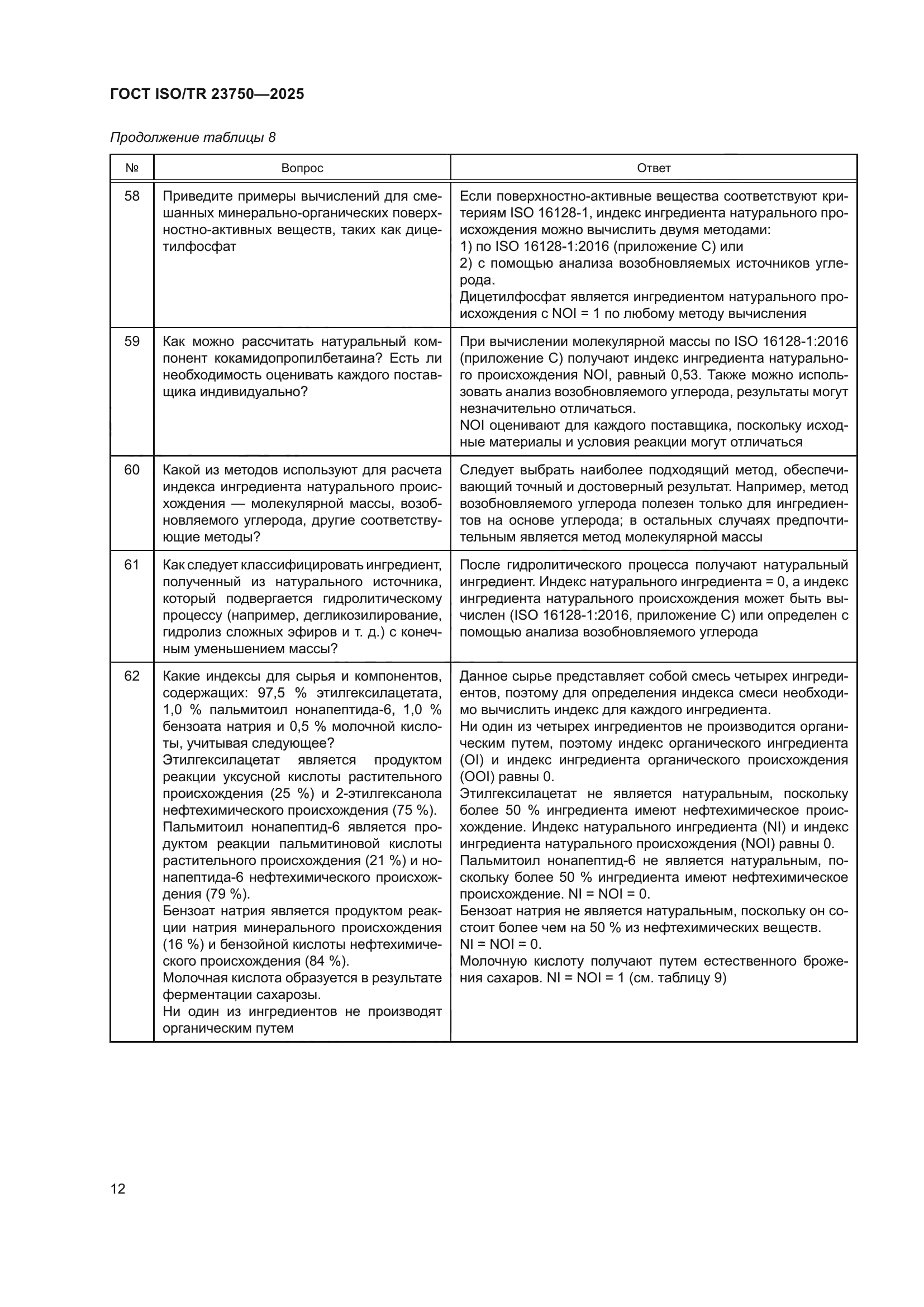 ГОСТ ISO/TR 23750-2025