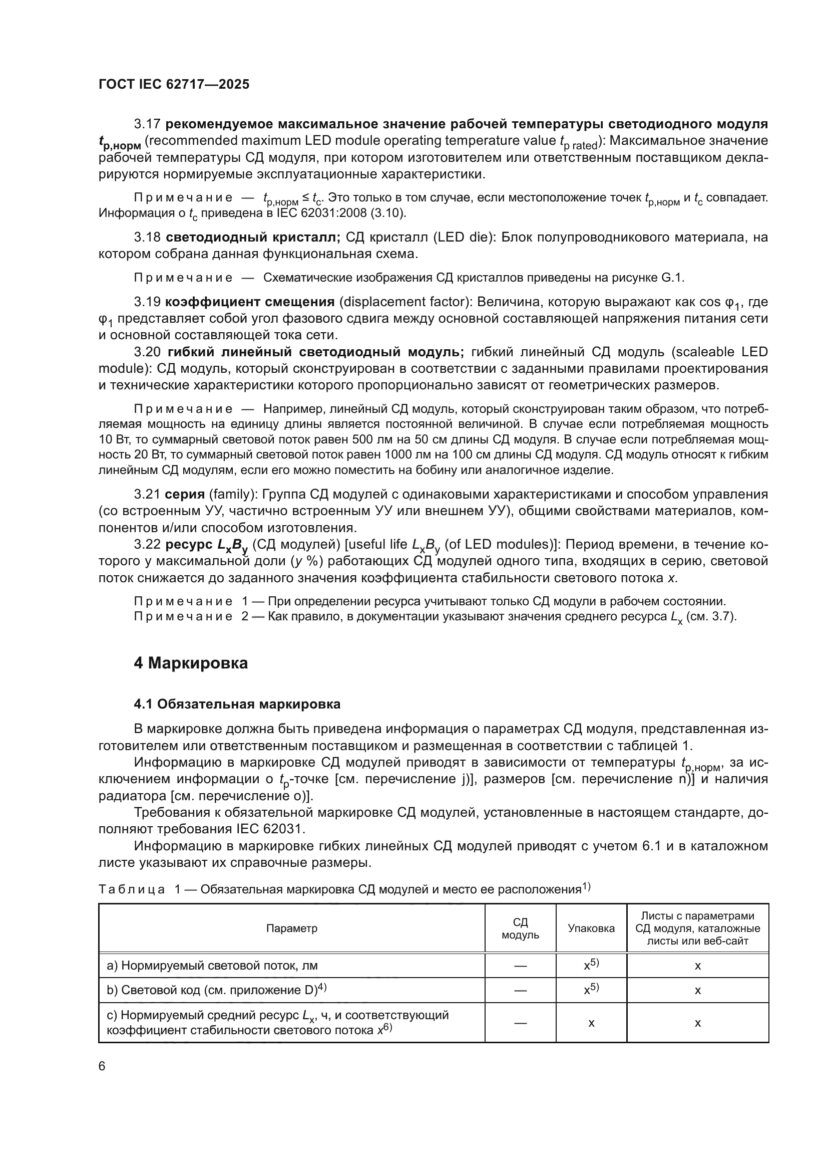 ГОСТ IEC 62717-2025