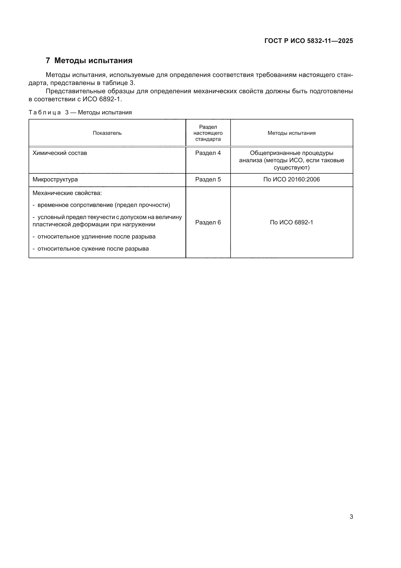 ГОСТ Р ИСО 5832-11-2025