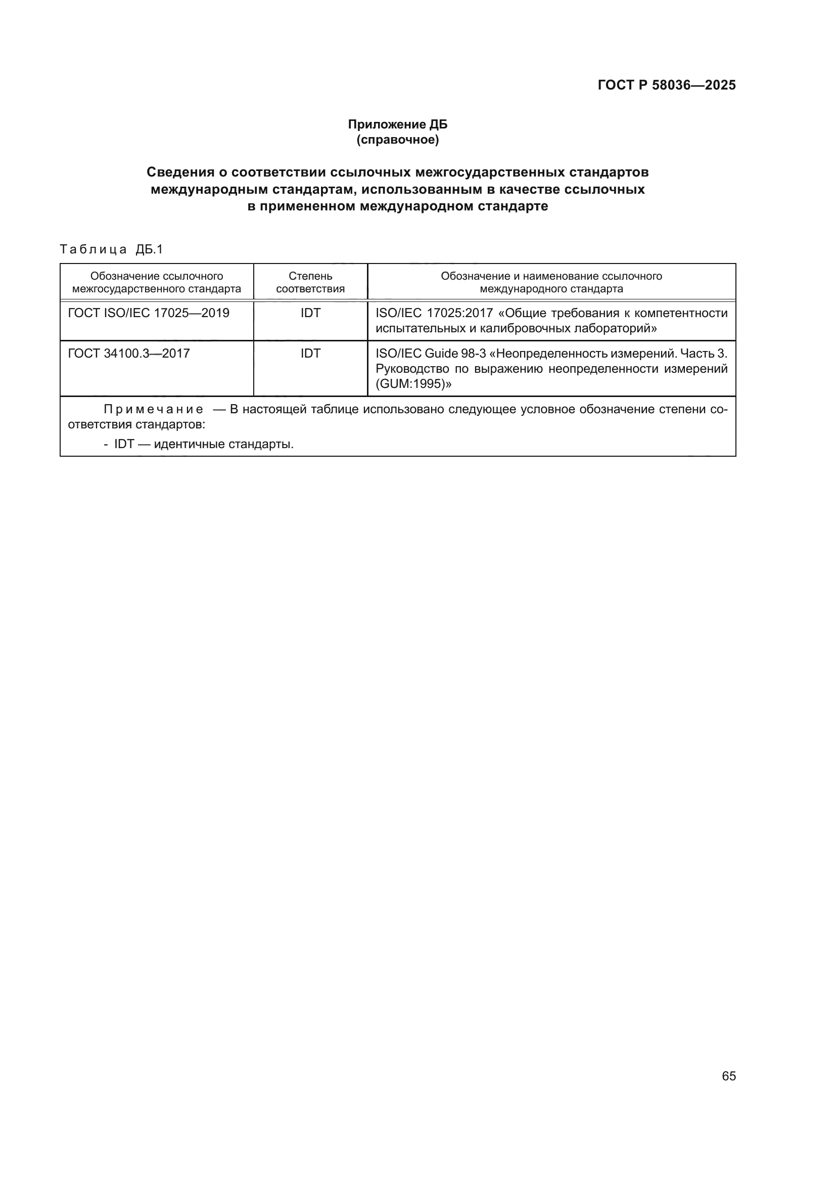 ГОСТ Р 58036-2025