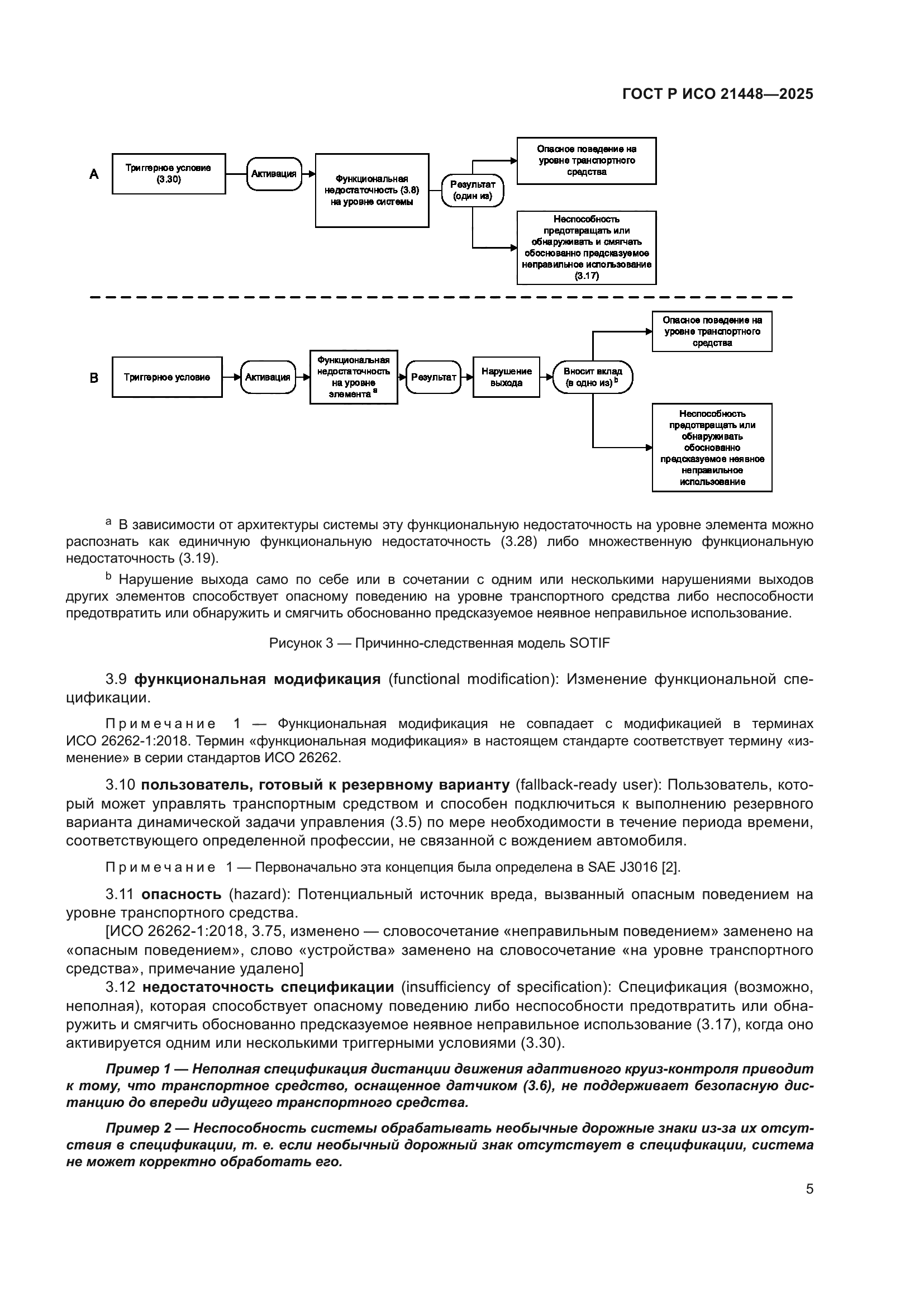 ГОСТ Р ИСО 21448-2025