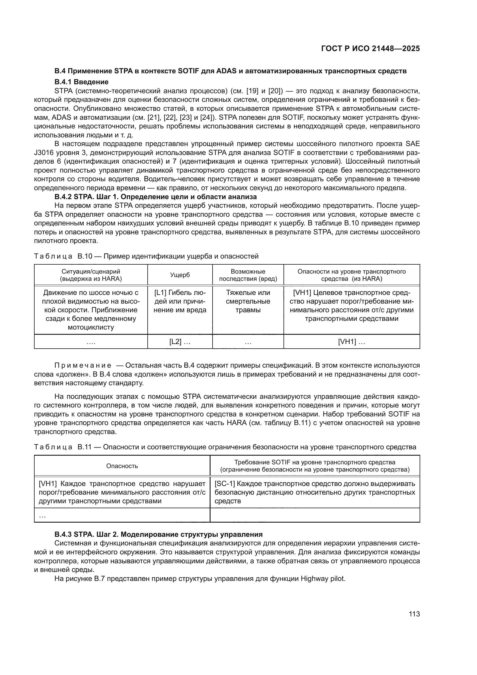 ГОСТ Р ИСО 21448-2025