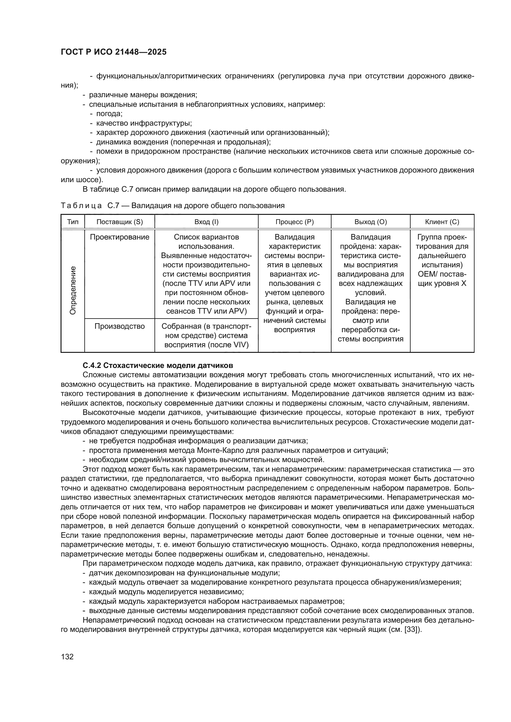 ГОСТ Р ИСО 21448-2025