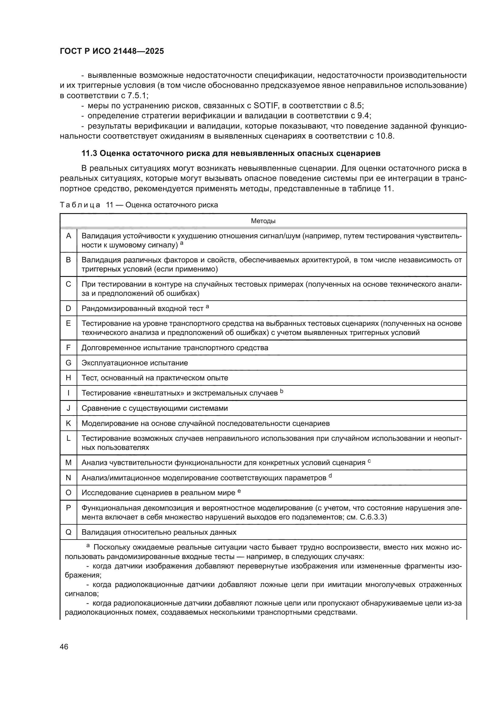 ГОСТ Р ИСО 21448-2025